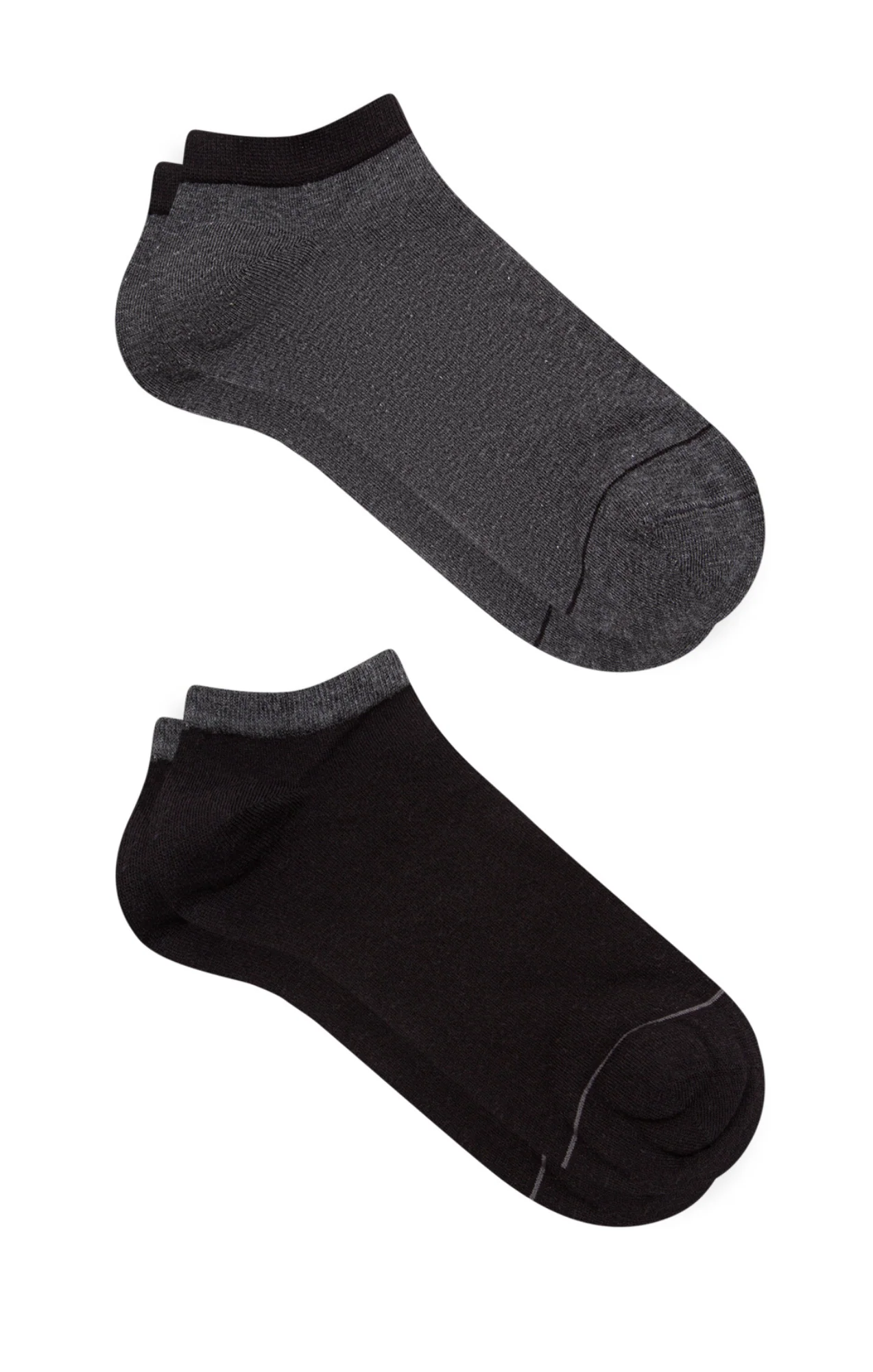 2-PACK ANKLE SOCKS IN ASSORTED COLORS - Image 5