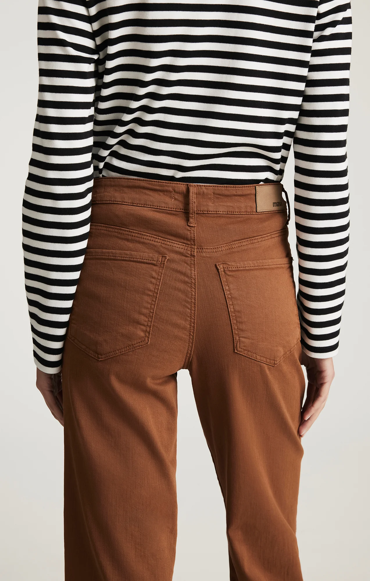 ALENA WIDE LEG IN CAMEL FLEX BLUE - Image 5