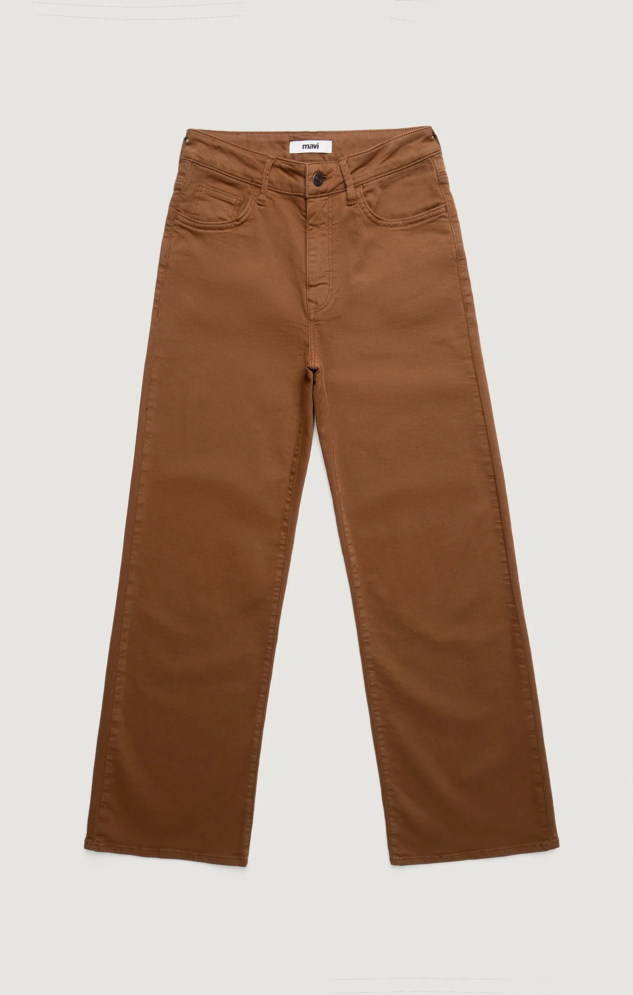 ALENA WIDE LEG IN CAMEL FLEX BLUE - Image 7