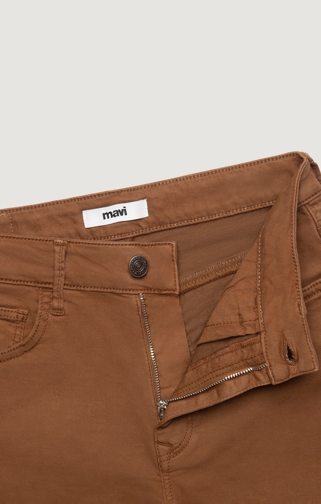 ALENA WIDE LEG IN CAMEL FLEX BLUE - Image 8
