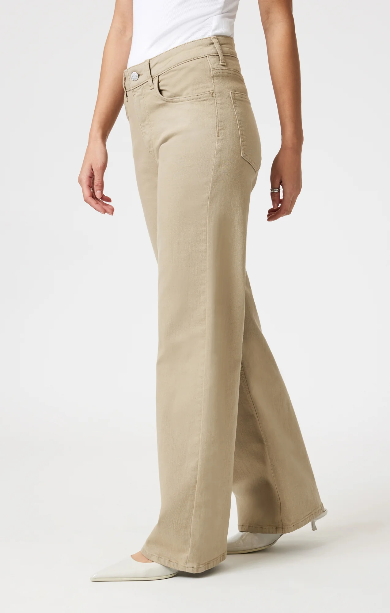 ALENA WIDE LEG IN SAGE GREEN FLEX BLUE - Image 6