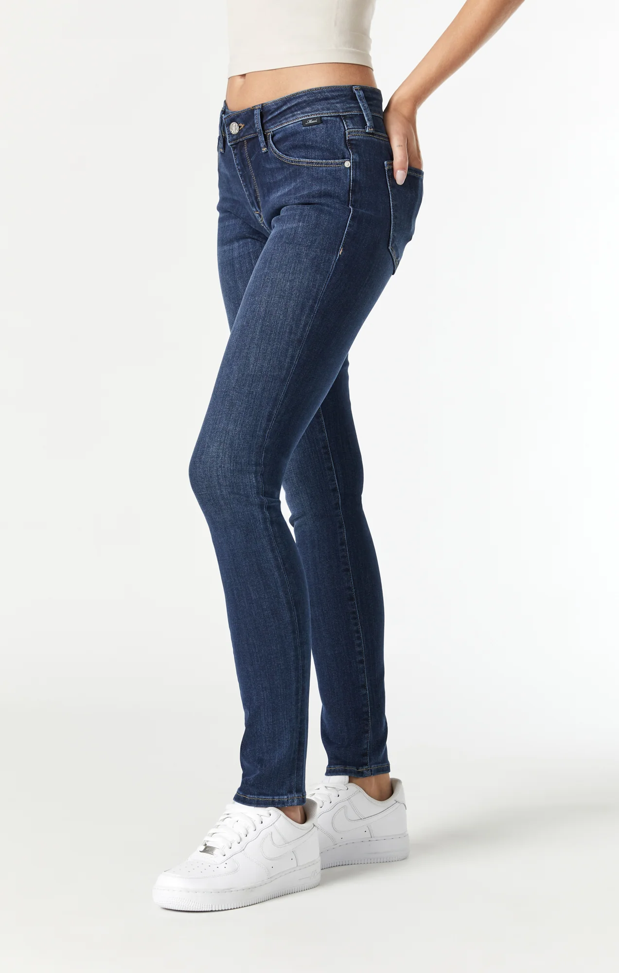 ALEXA SKINNY IN DARK SUPERSOFT - Image 7