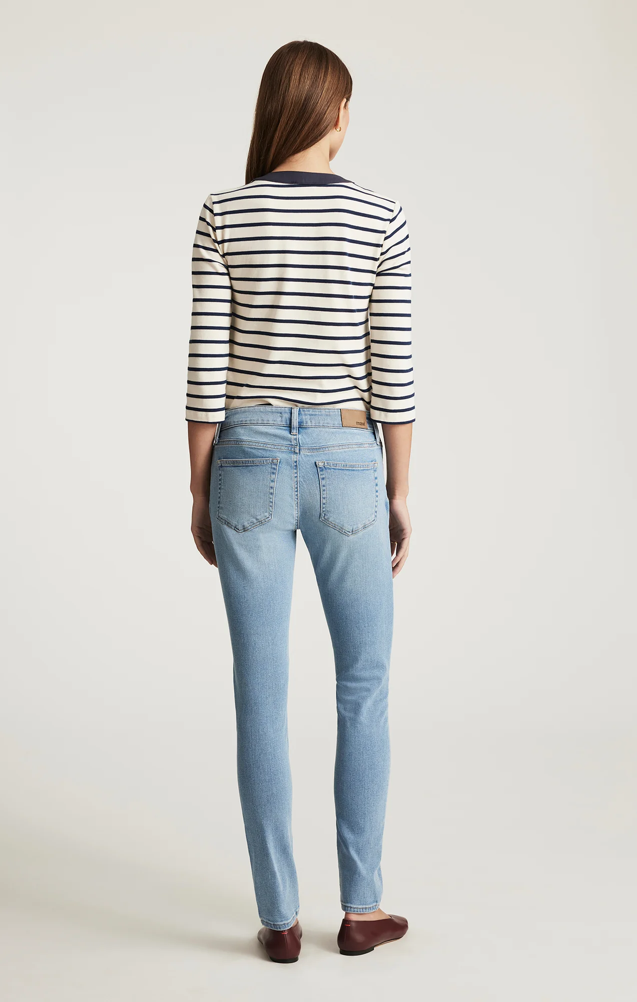 ALEXA SKINNY IN BLEACHED TRIBECA - Image 3