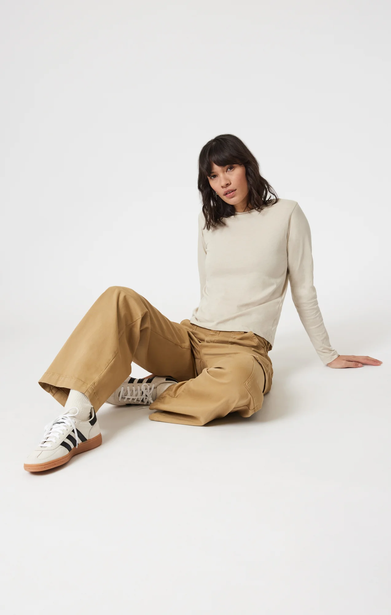 ALVA STRAIGHT LEG IN GOLDEN CASUAL TWILL - Image 2