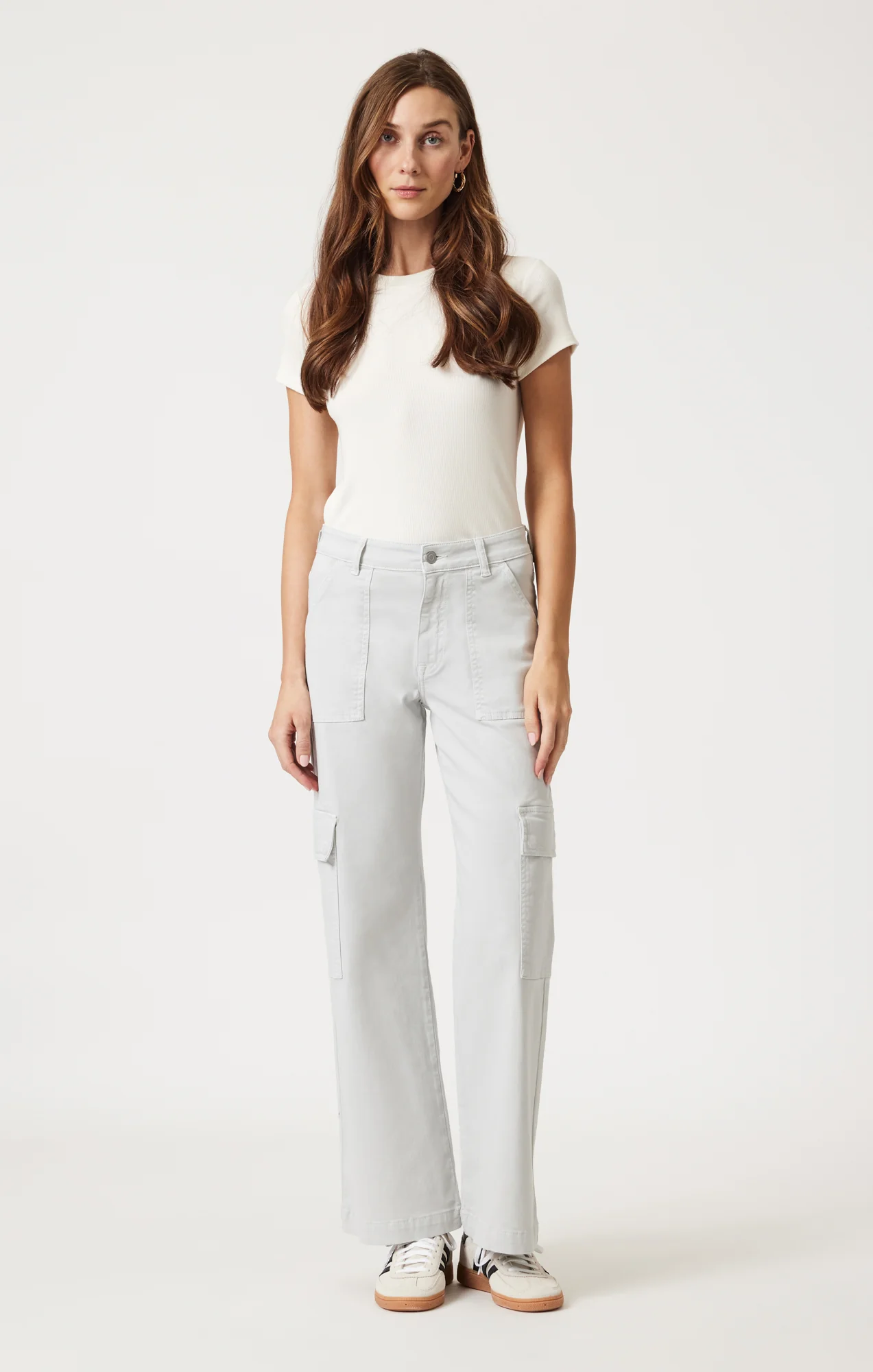 ALVA STRAIGHT LEG IN IVORY CASUAL TWILL - Image 2