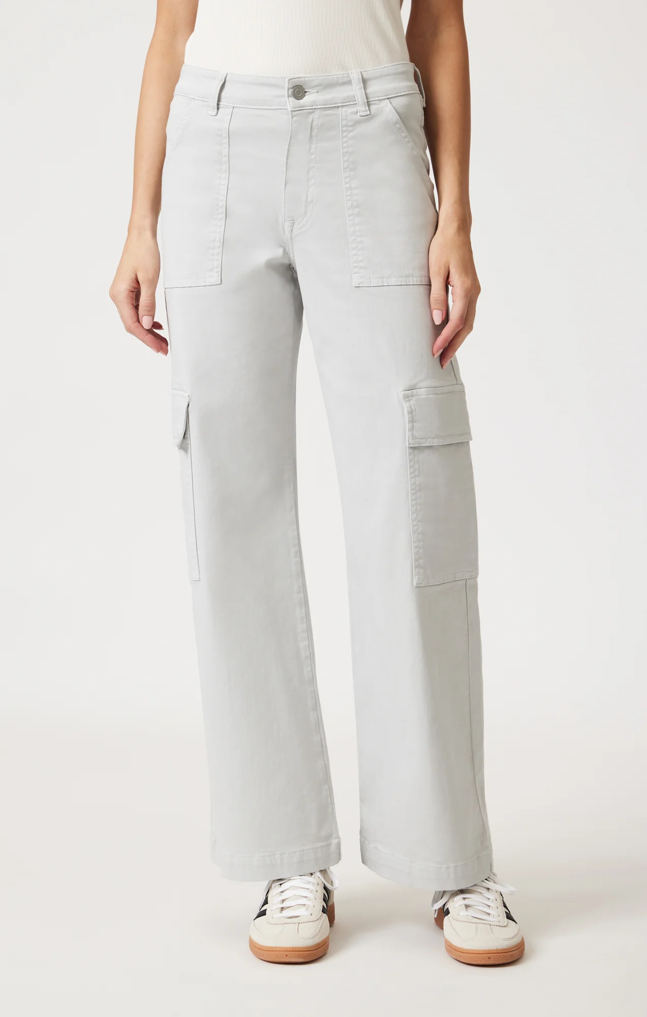ALVA STRAIGHT LEG IN IVORY CASUAL TWILL - Image 3