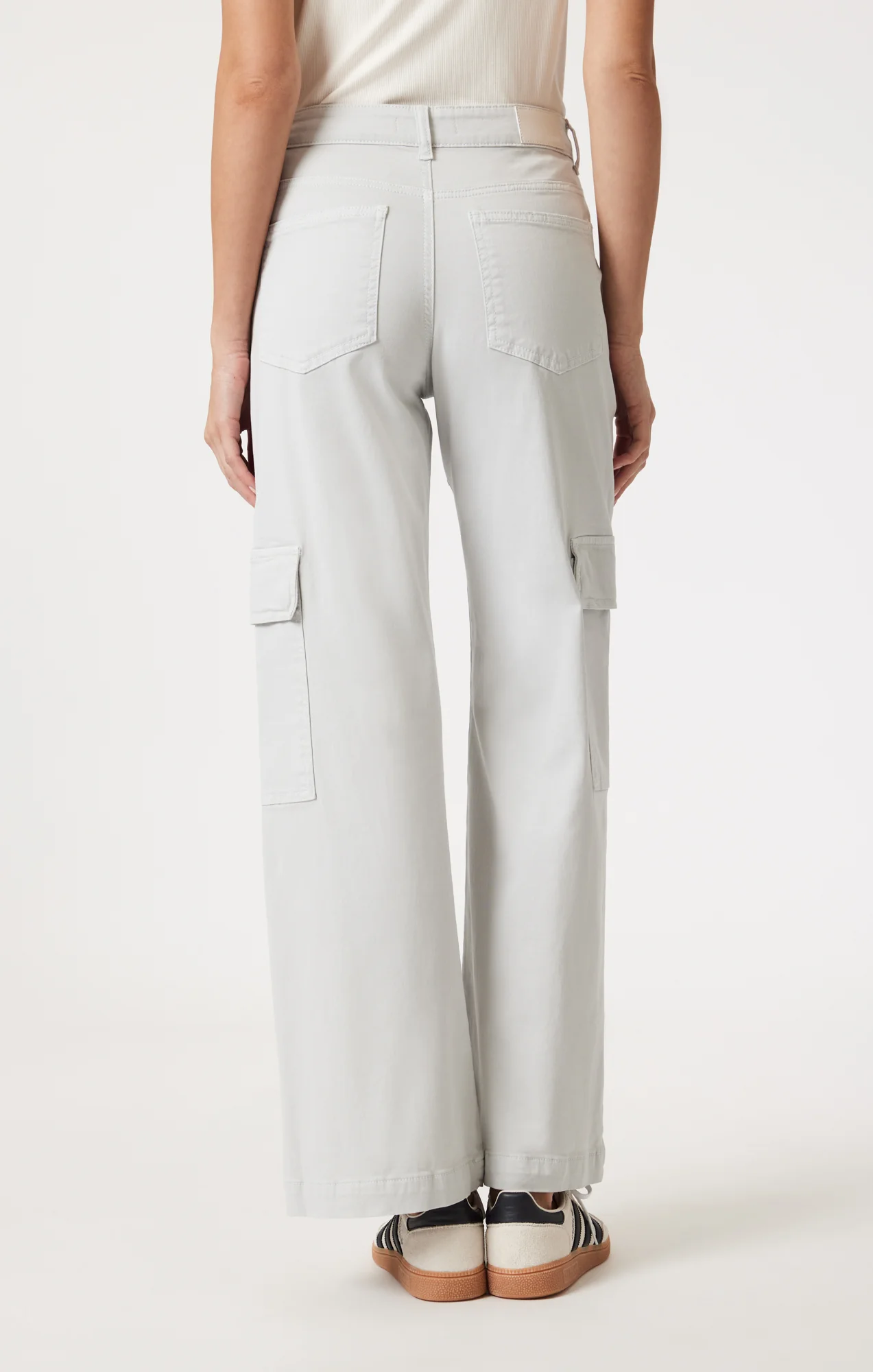 ALVA STRAIGHT LEG IN IVORY CASUAL TWILL - Image 5