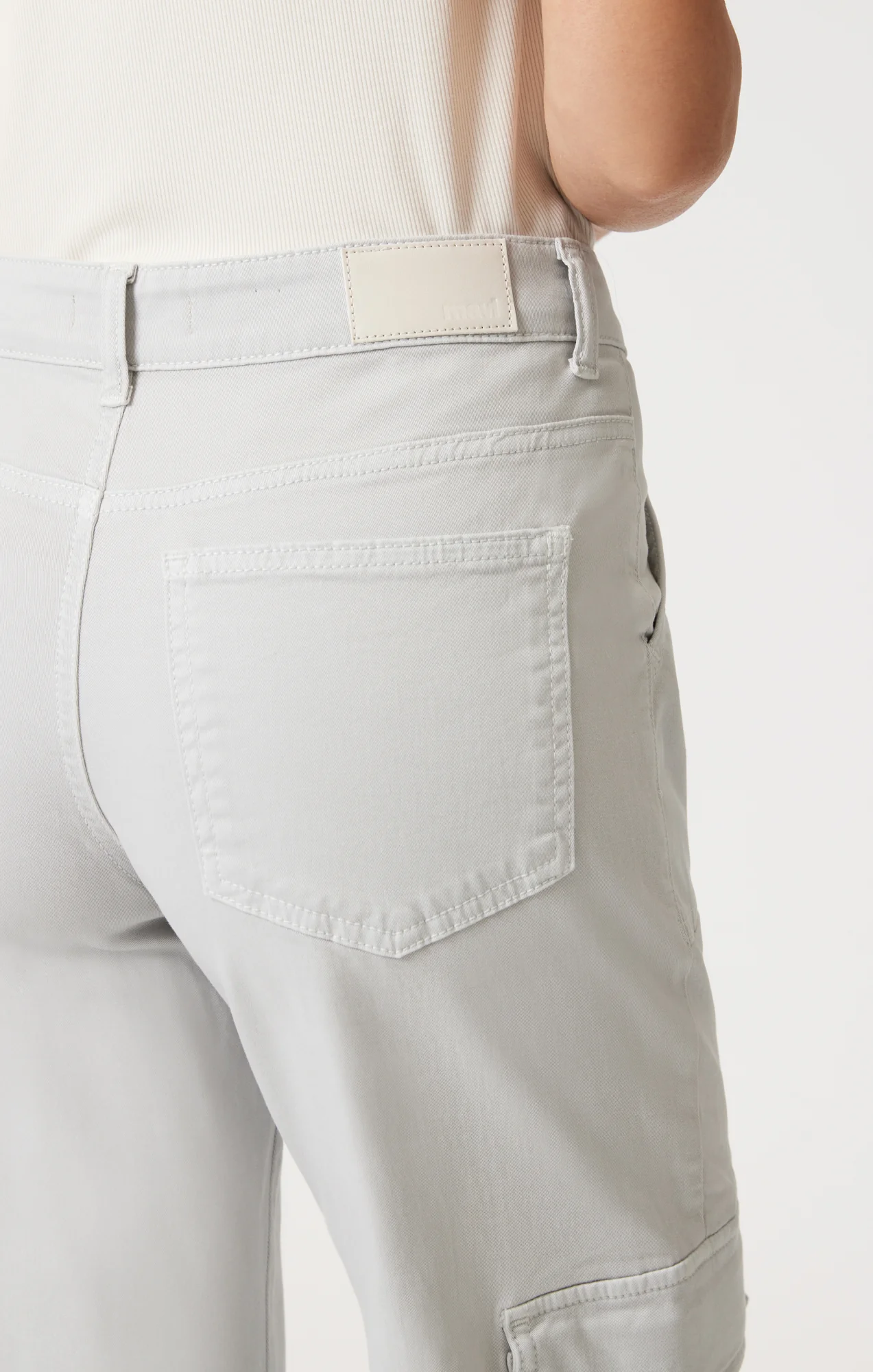 ALVA STRAIGHT LEG IN IVORY CASUAL TWILL - Image 7