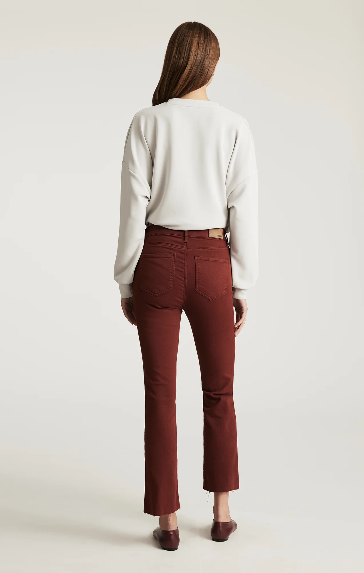 ANIKA CROPPED FLARE IN ANDORRA FLEX BLUE - Image 3