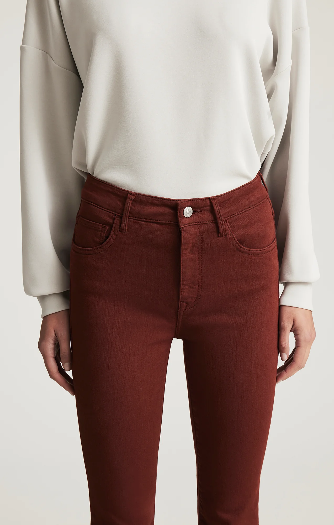 ANIKA CROPPED FLARE IN ANDORRA FLEX BLUE - Image 6