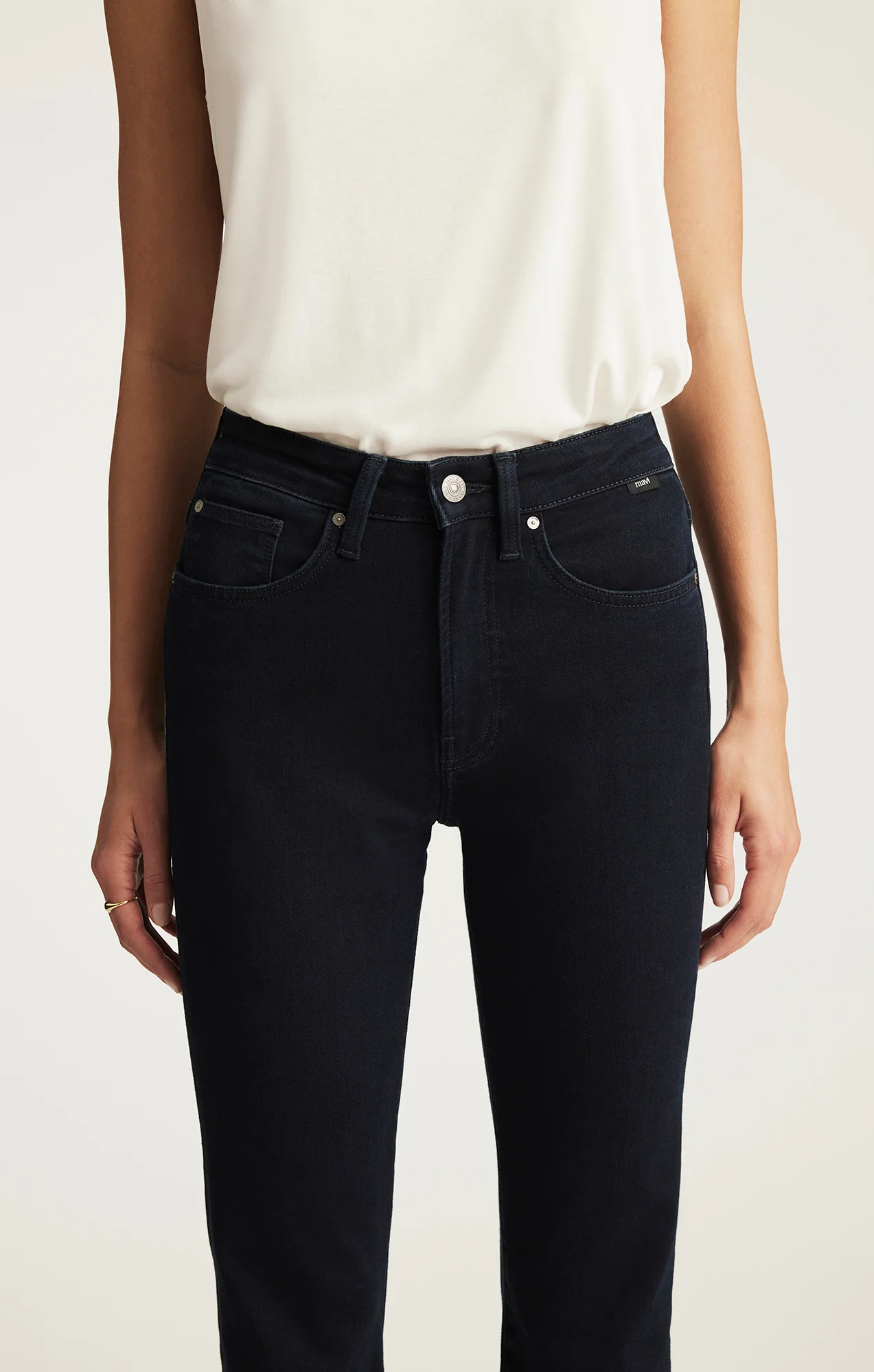 ANIKA CROPPED FLARE IN INK FLEX BLUE - Image 5