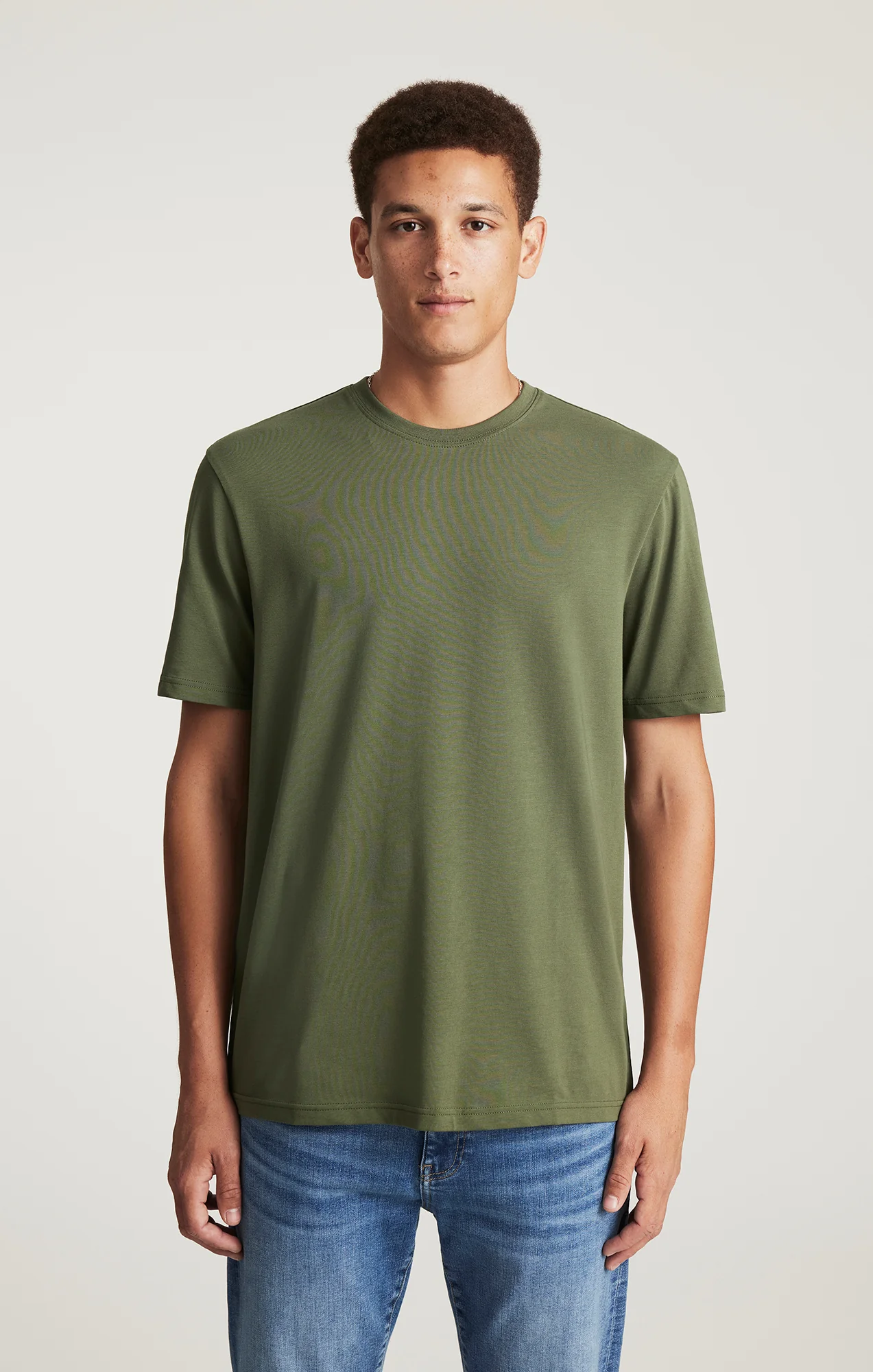 CREW NECK T-SHIRT IN THYME