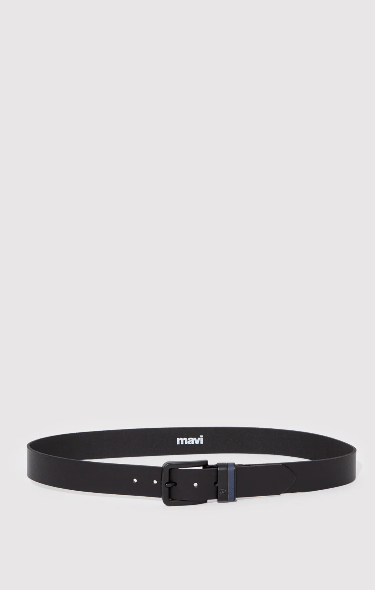 LEATHER BELT IN BLACK