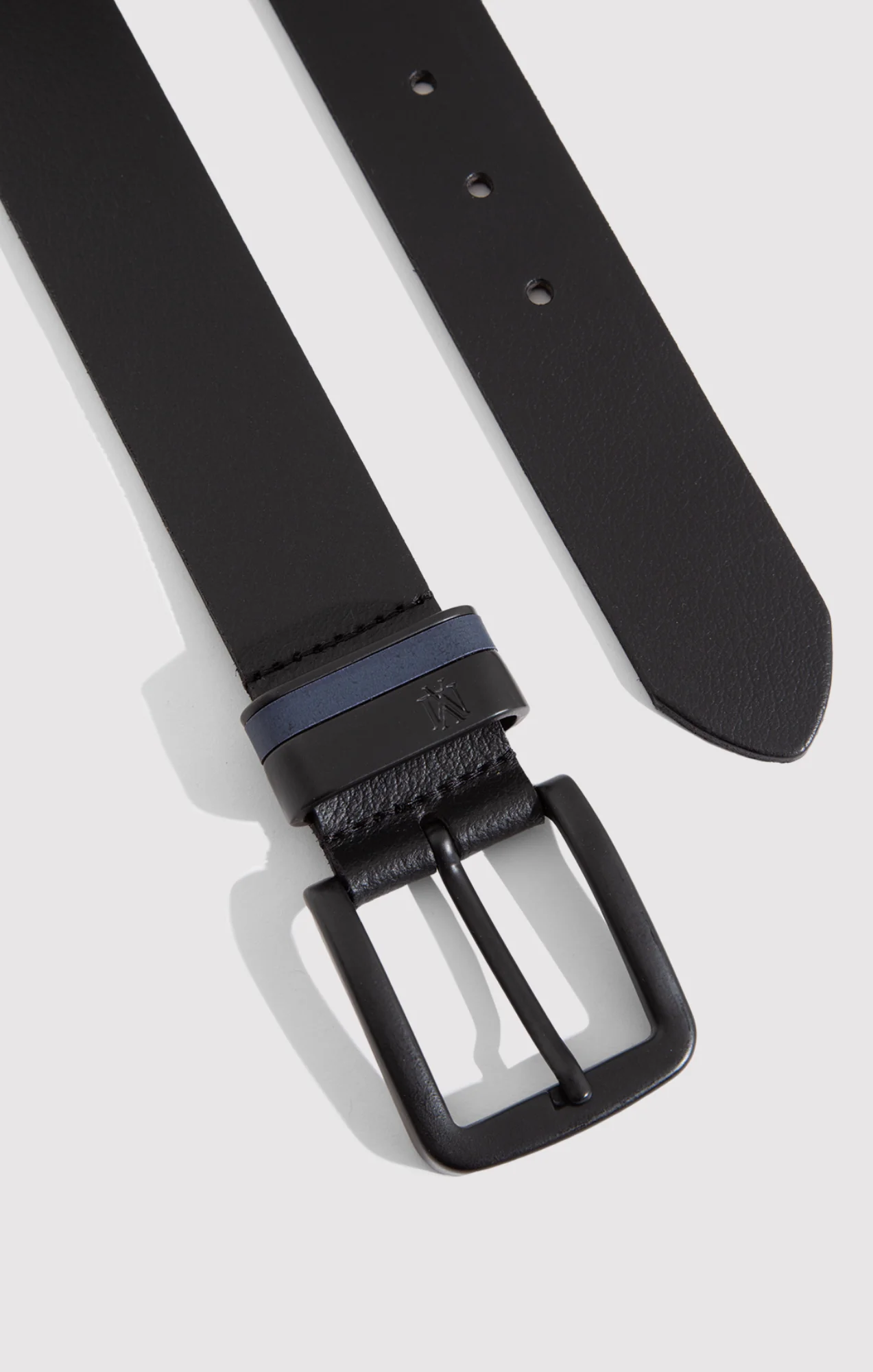 LEATHER BELT IN BLACK - Image 2