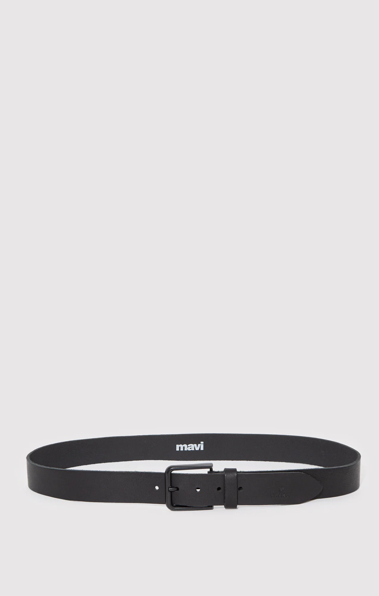 LEATHER BELT IN BLACK