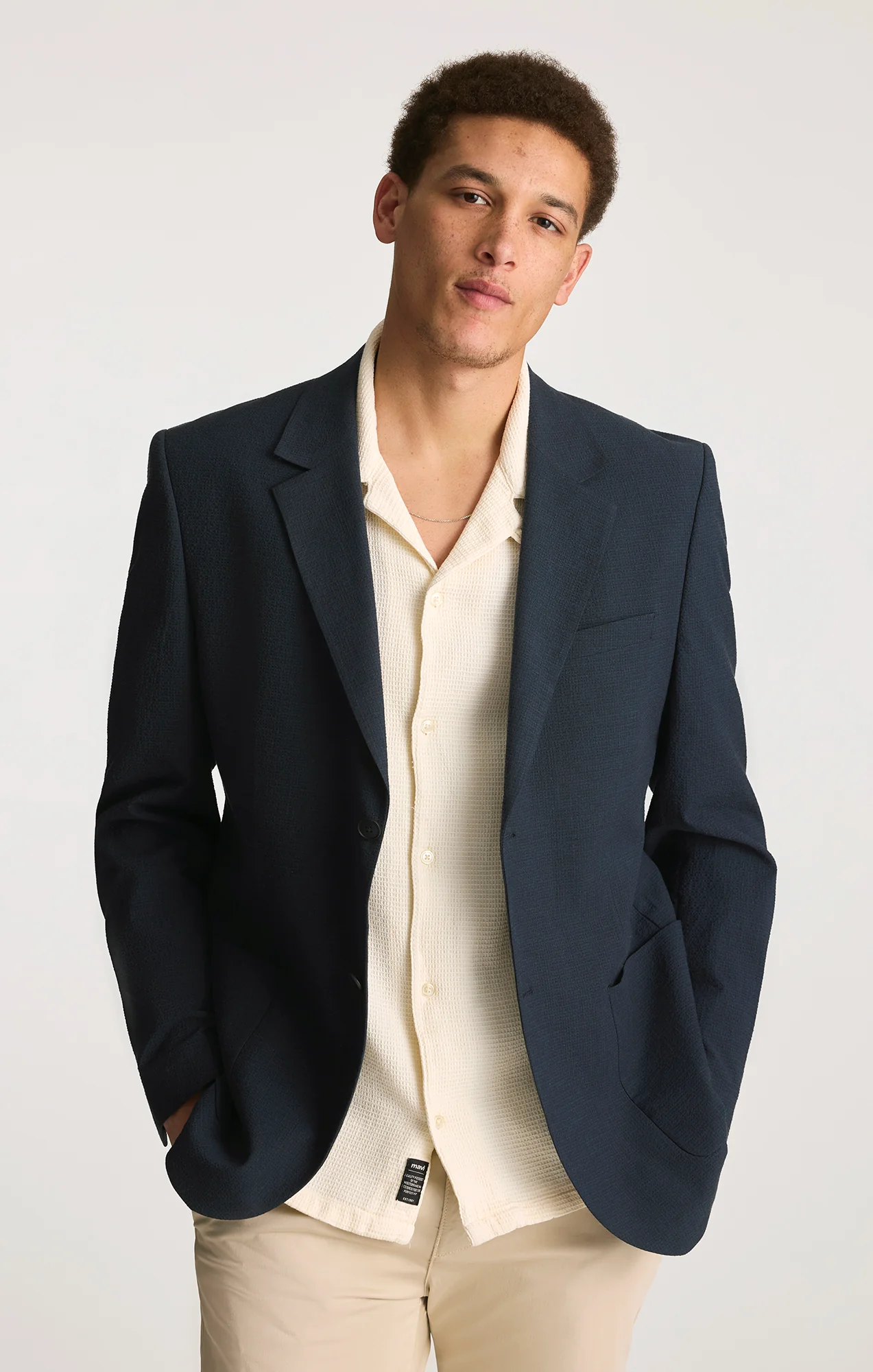 BLAZER JACKET IN NAVY BLAZER