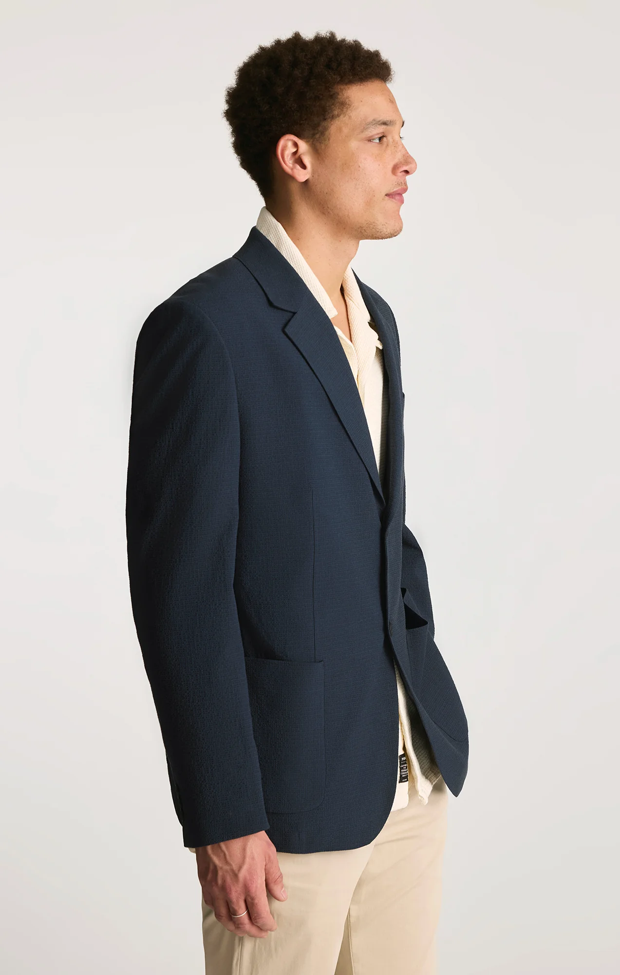BLAZER JACKET IN NAVY BLAZER - Image 3