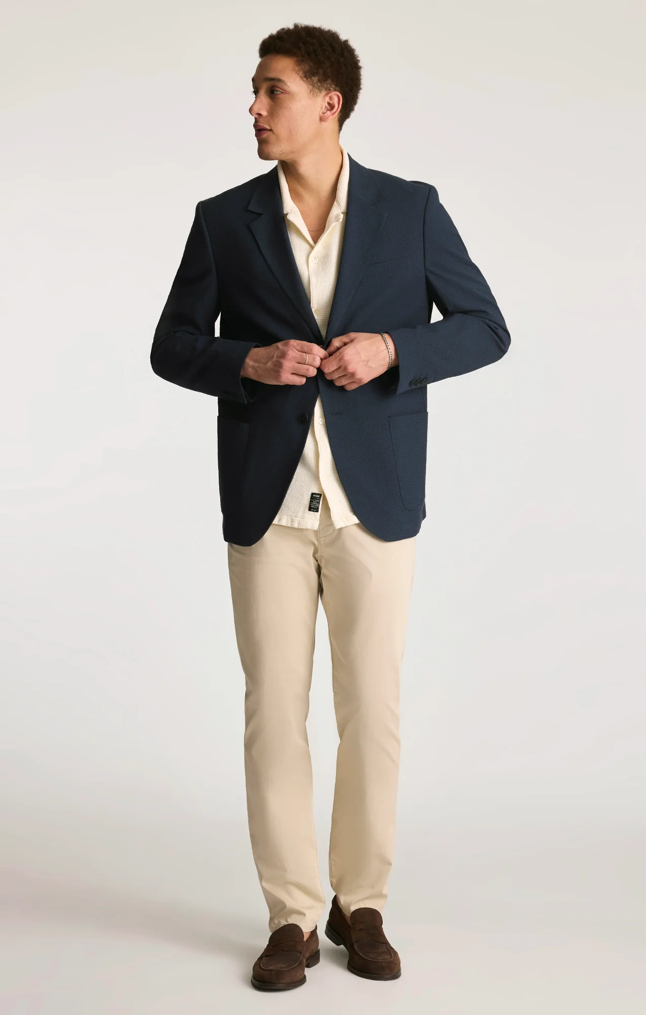 BLAZER JACKET IN NAVY BLAZER - Image 5