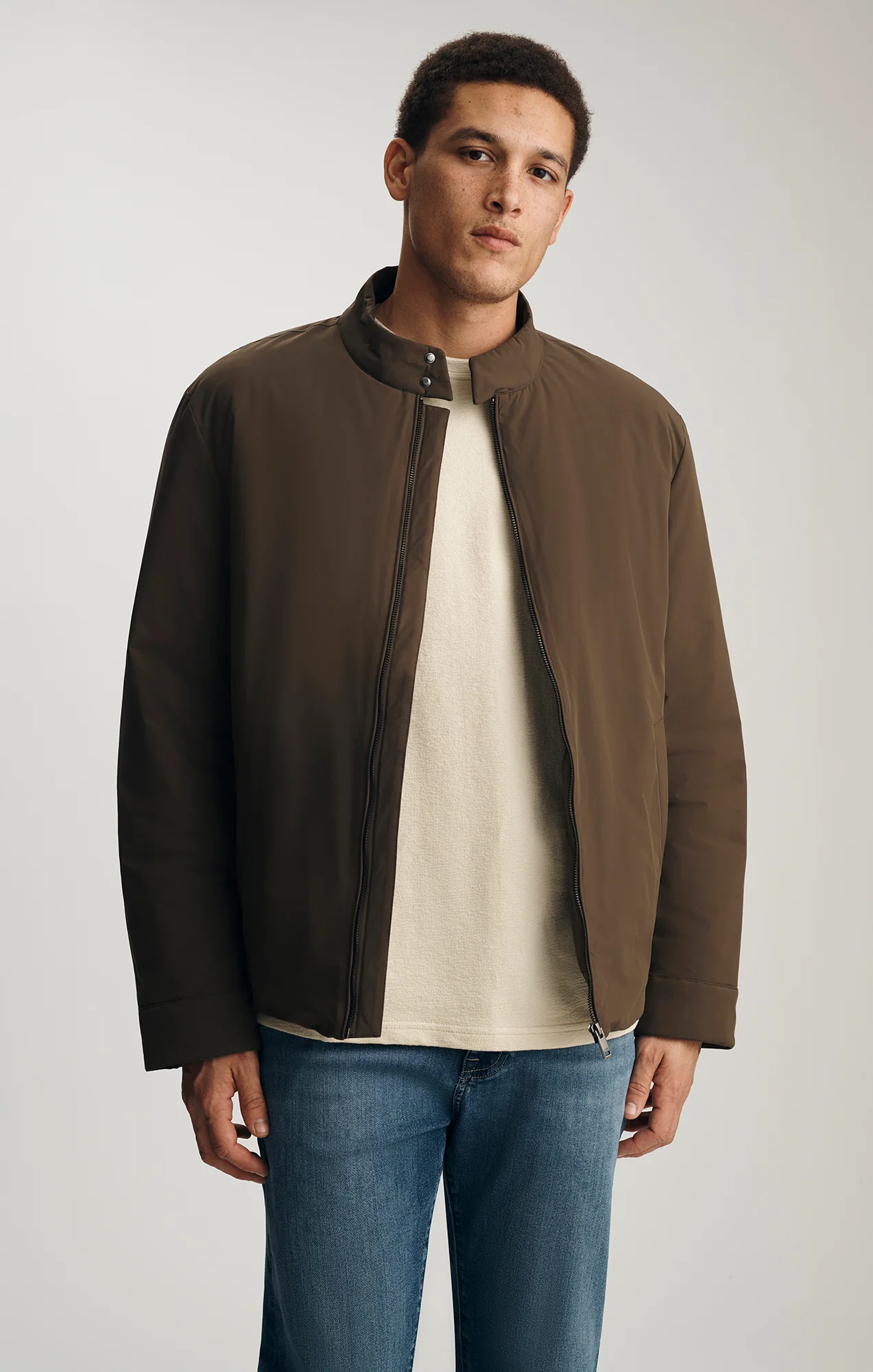 BOMBER JACKET IN WREN
