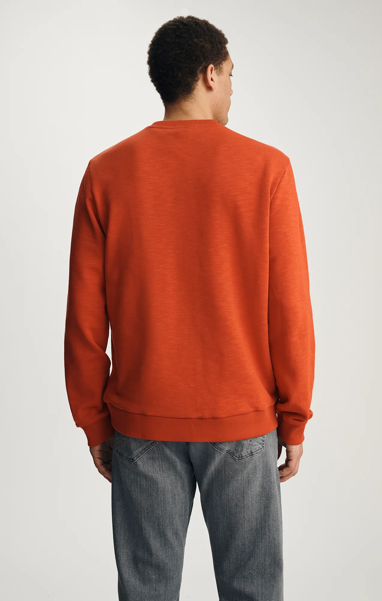 CREW NECK SWEATSHIRT IN FIRE WHIRL - Image 2