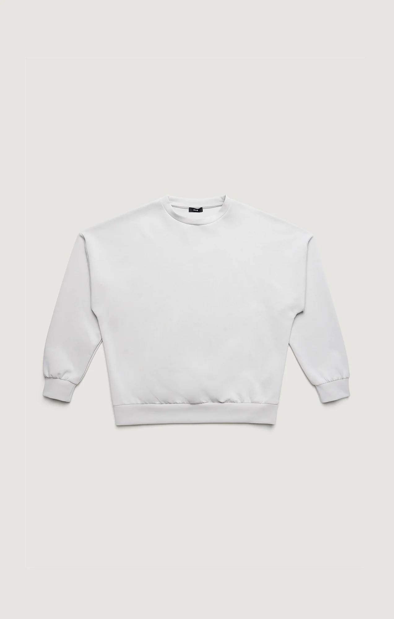 LUXE TOUCH TENCEL™ SWEATSHIRT IN GRAY VIOLET - Image 6
