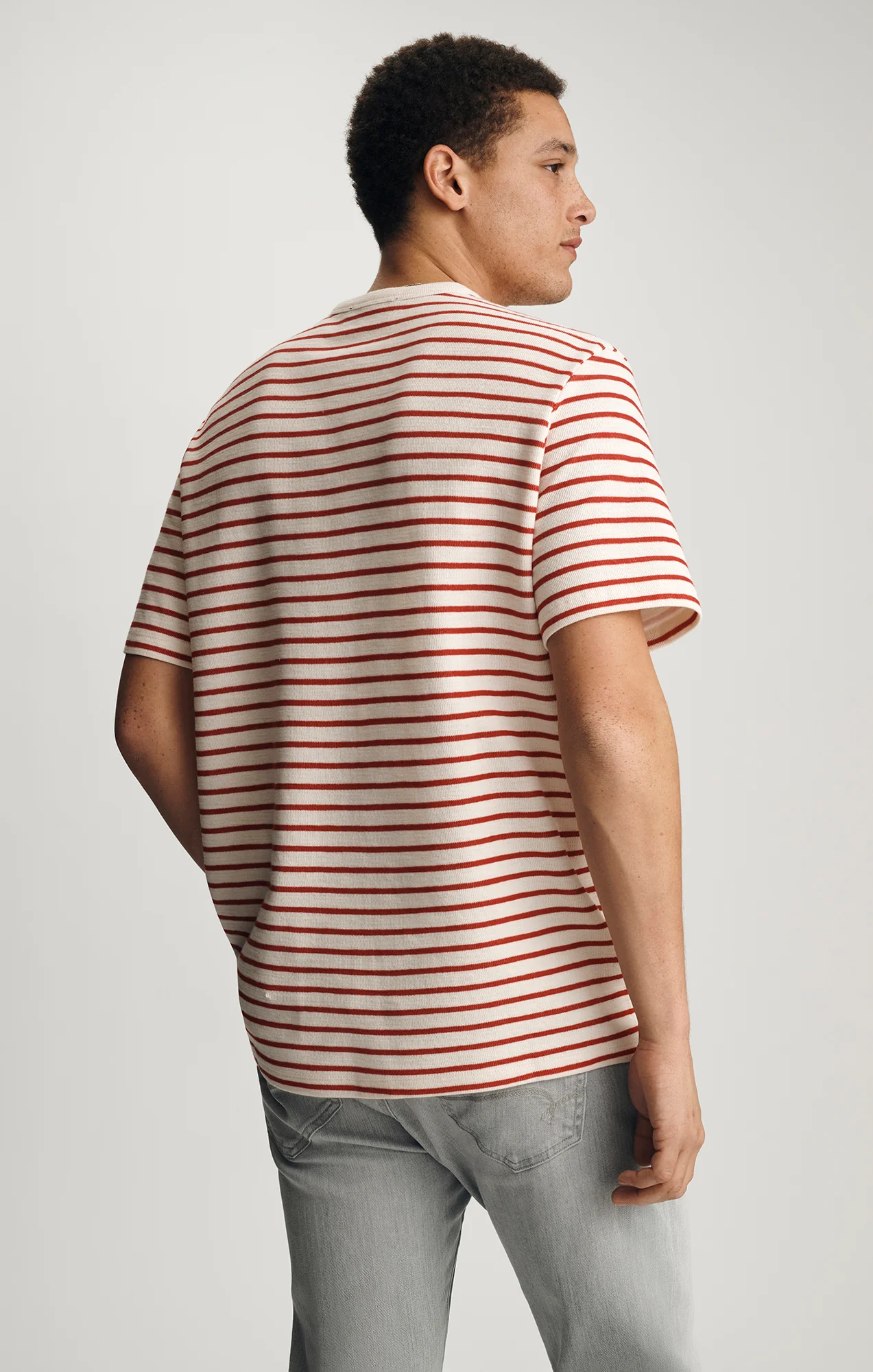 CREW NECK T-SHIRT IN FIRE WHIRL - Image 2