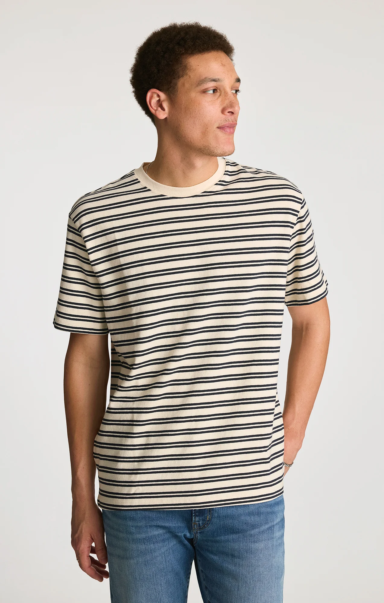 CREW NECK T-SHIRT IN NIGHT SKY