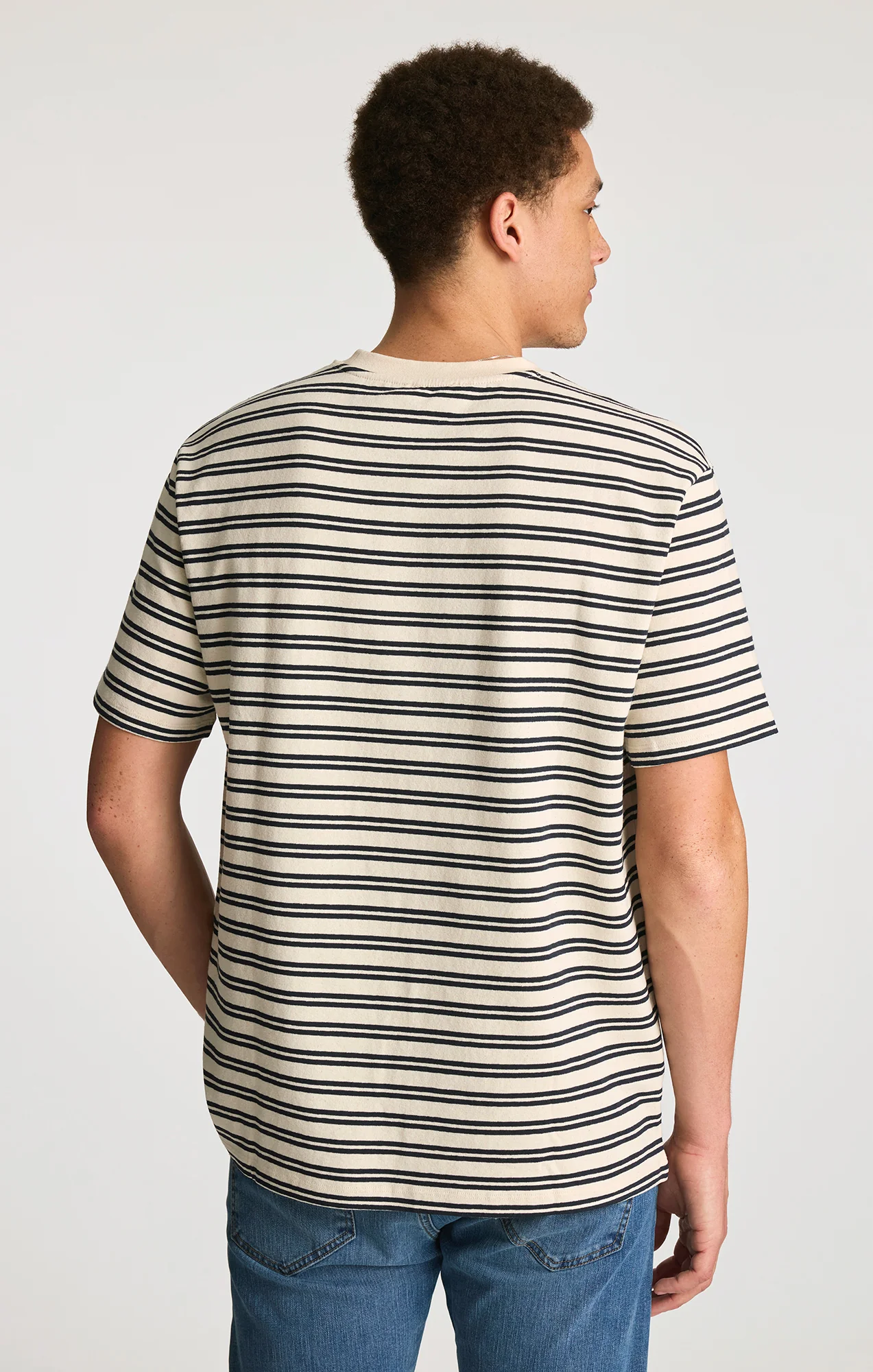CREW NECK T-SHIRT IN NIGHT SKY - Image 2