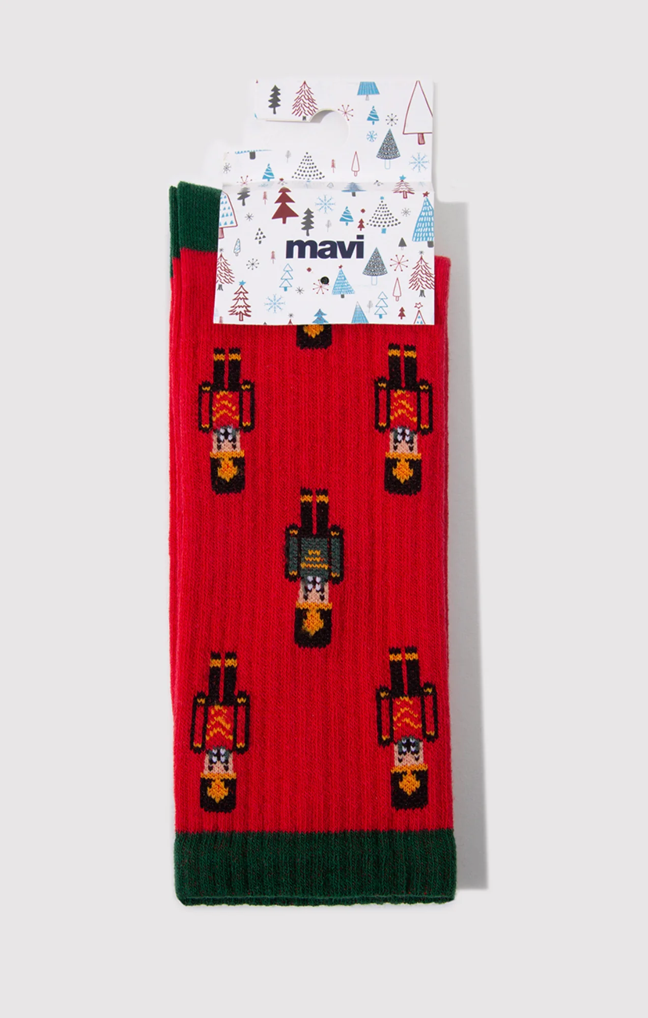 CREW SOCKS IN TRUE RED - Image 2