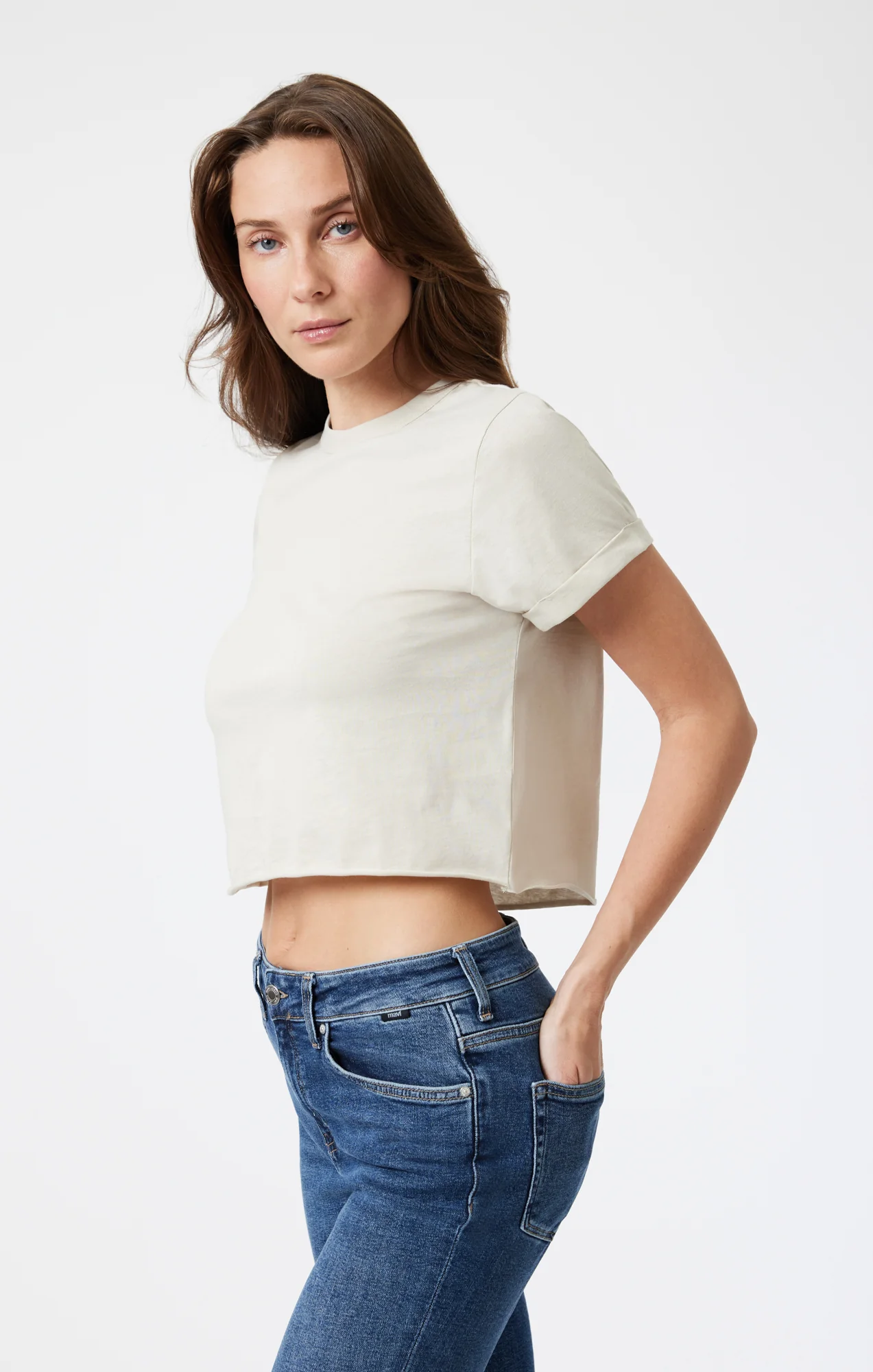 CROPPED T-SHIRT IN MOONSTRUCK - Image 4
