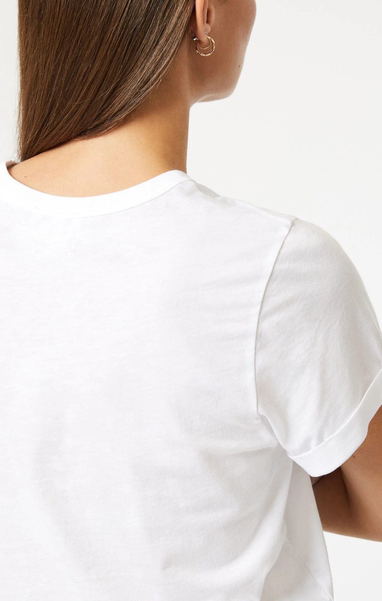 CROPPED T-SHIRT IN WHITE - Image 5