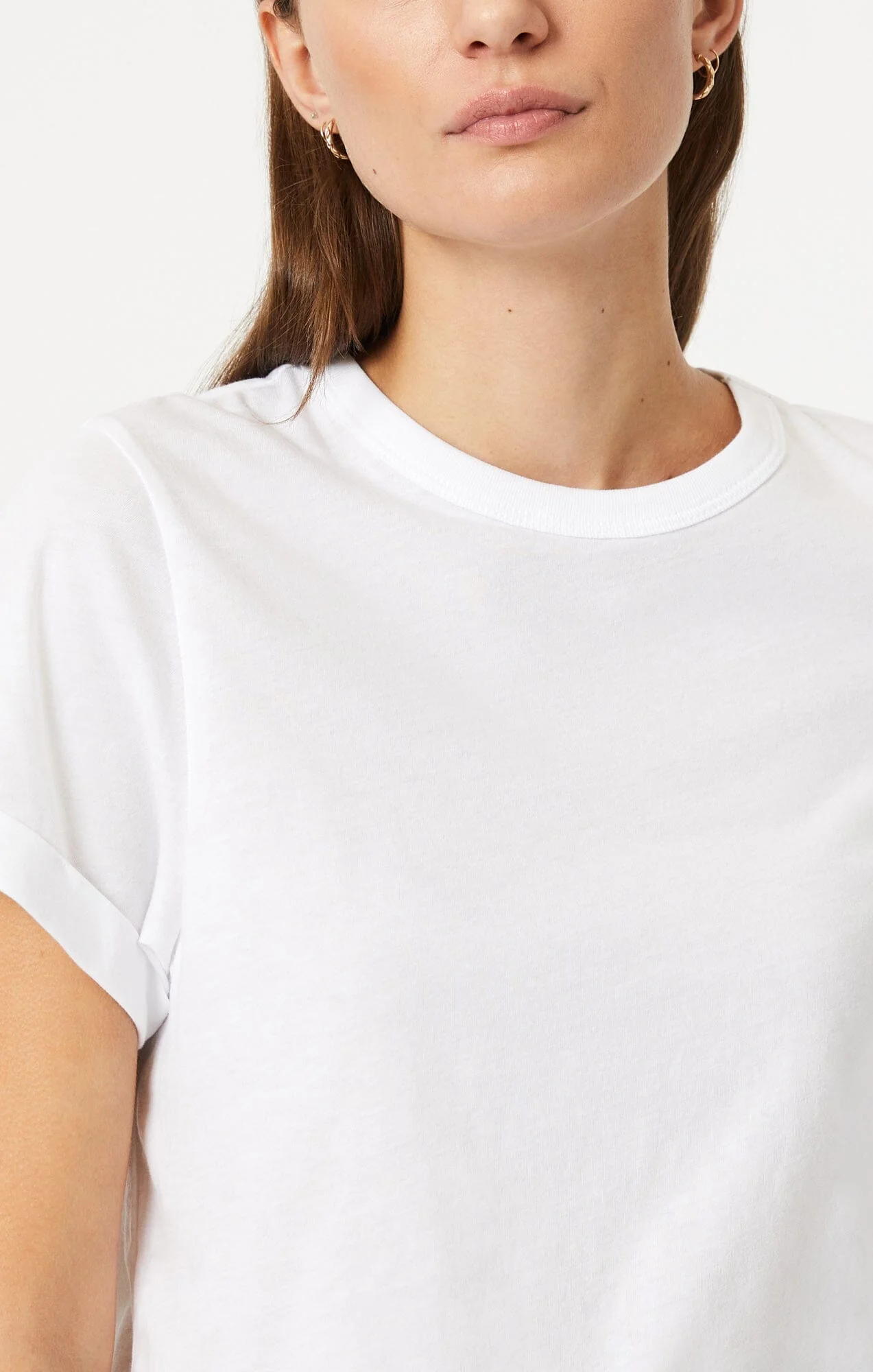 CROPPED T-SHIRT IN WHITE - Image 6