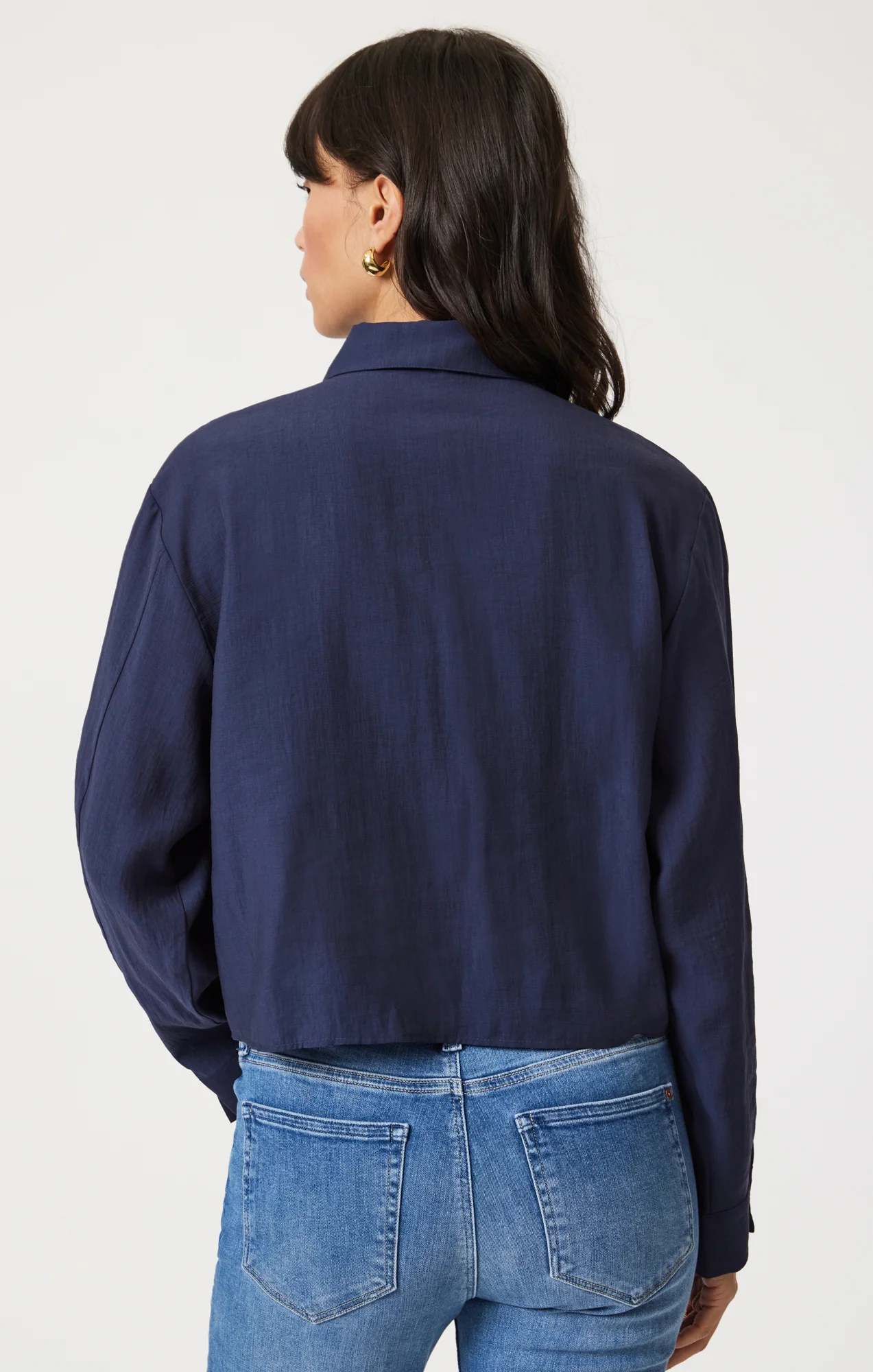 DOUBLE POCKET LONG SLEEVE SHIRT IN NAVAL ACADEMY - Image 3