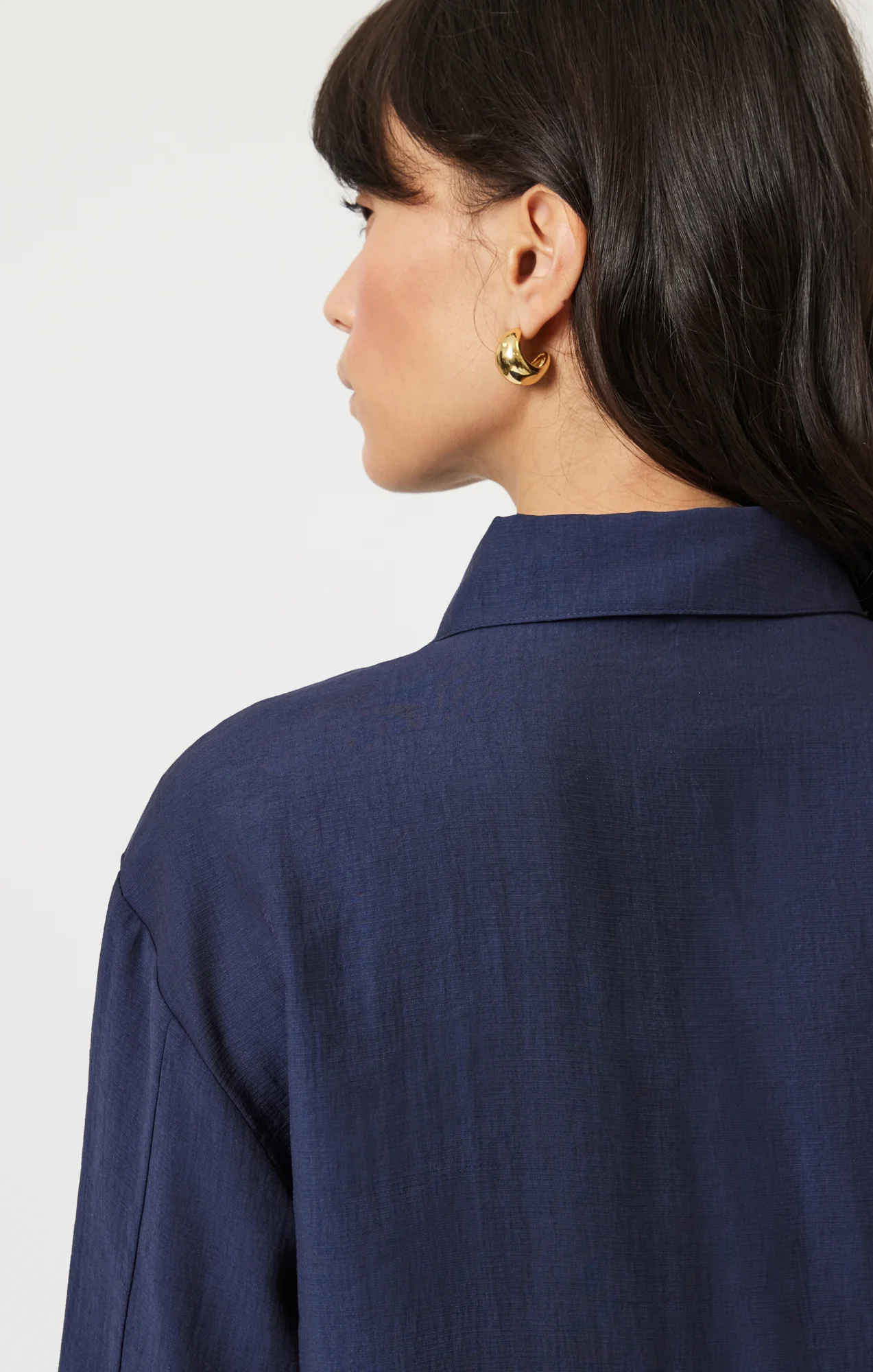 DOUBLE POCKET LONG SLEEVE SHIRT IN NAVAL ACADEMY - Image 4