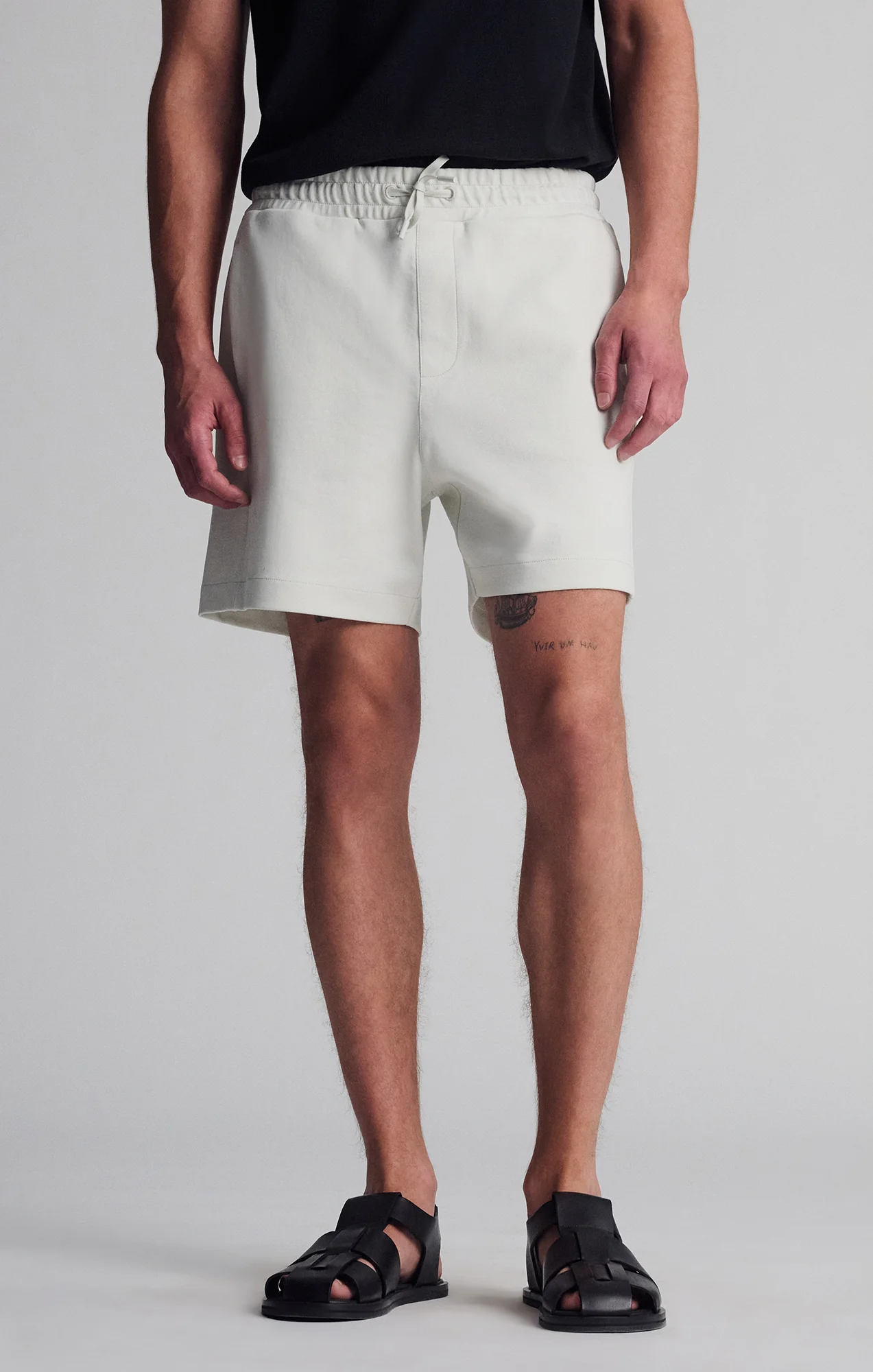 DRAWSTRING SHORTS IN FOGGY DEW - Image 5
