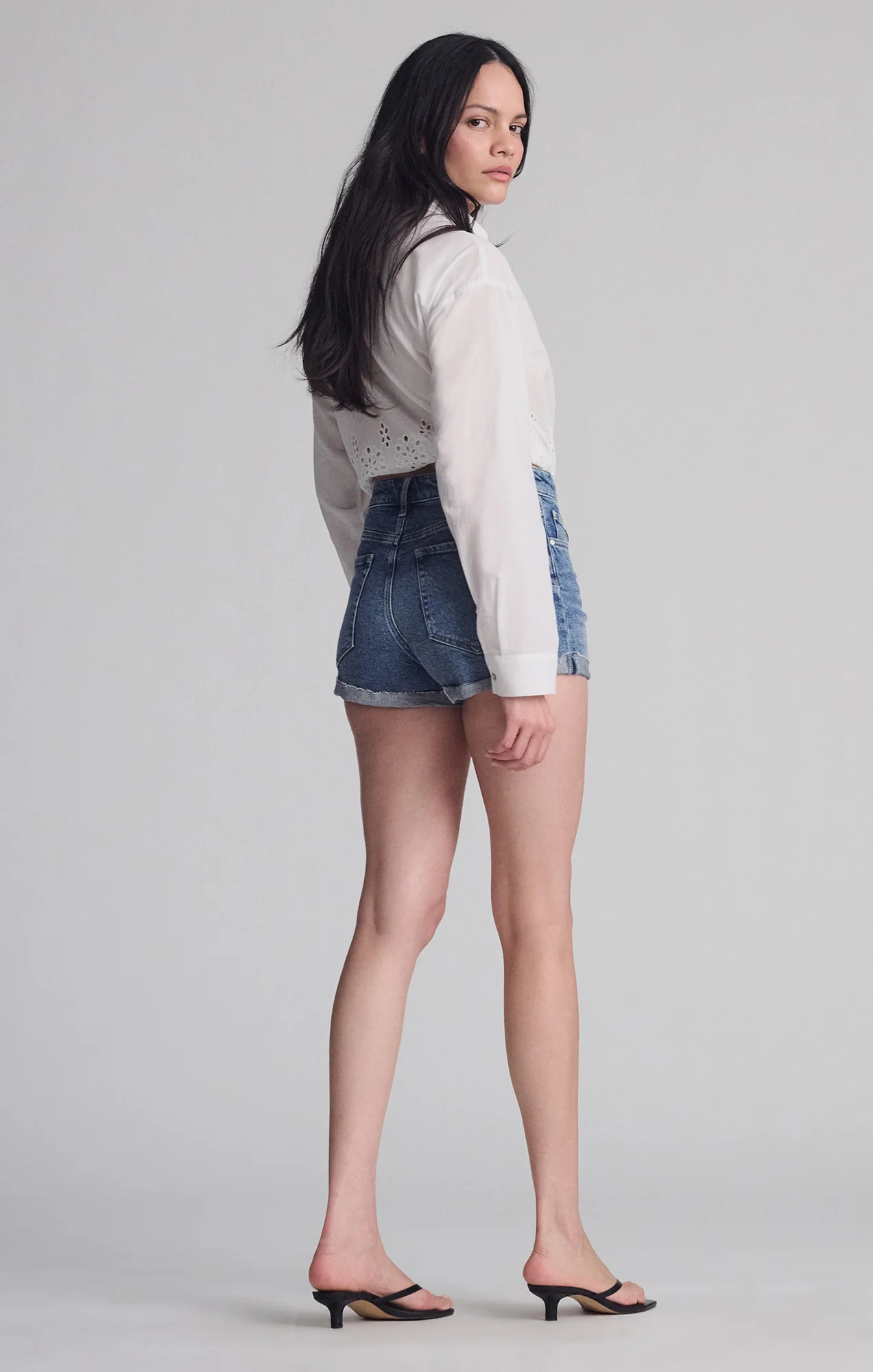FIORA RELAXED SHORTS IN SHADED BRUSHED 90'S - Image 3