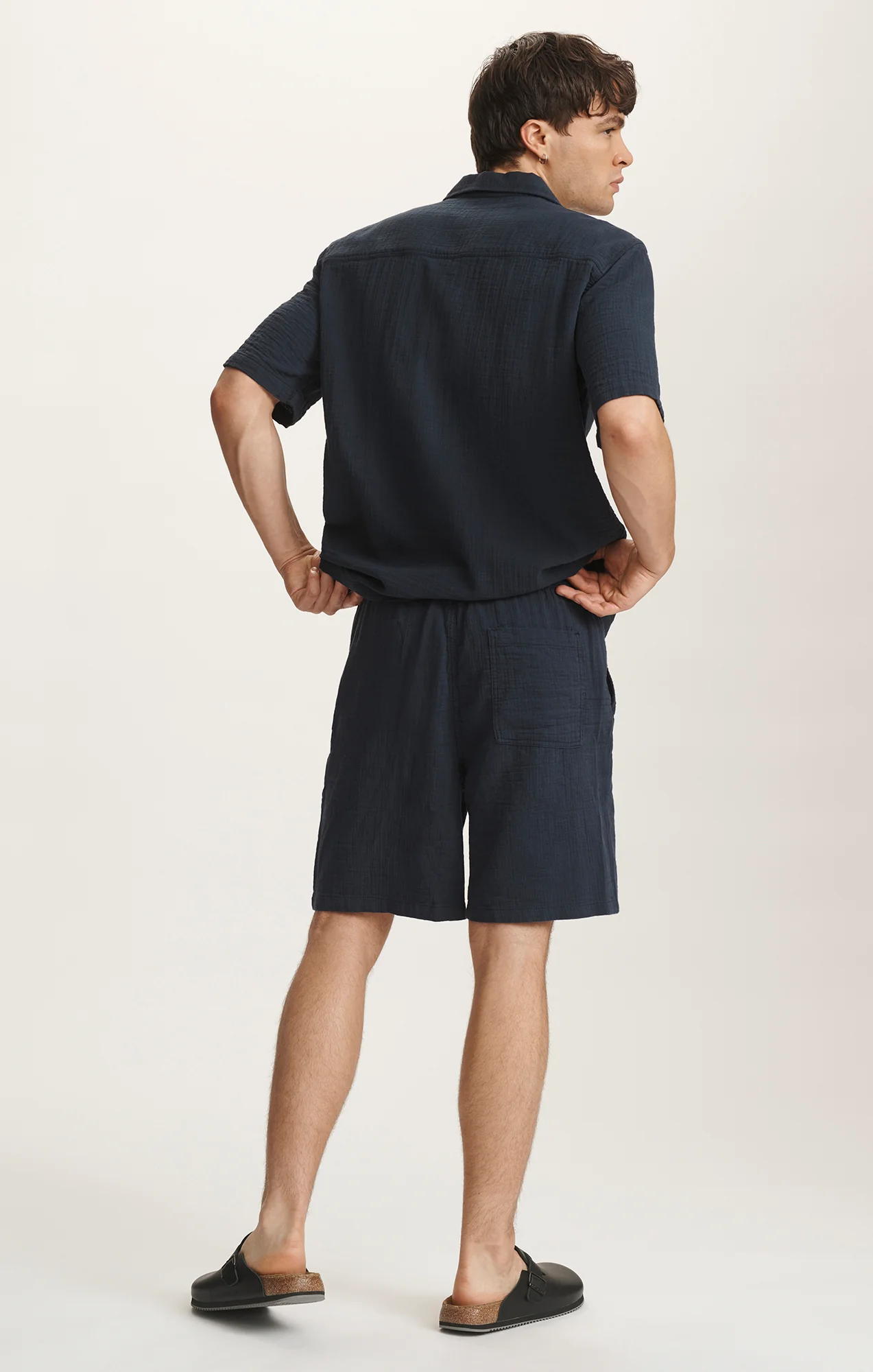 GAUZE SHORTS IN OUTER SPACE - Image 2