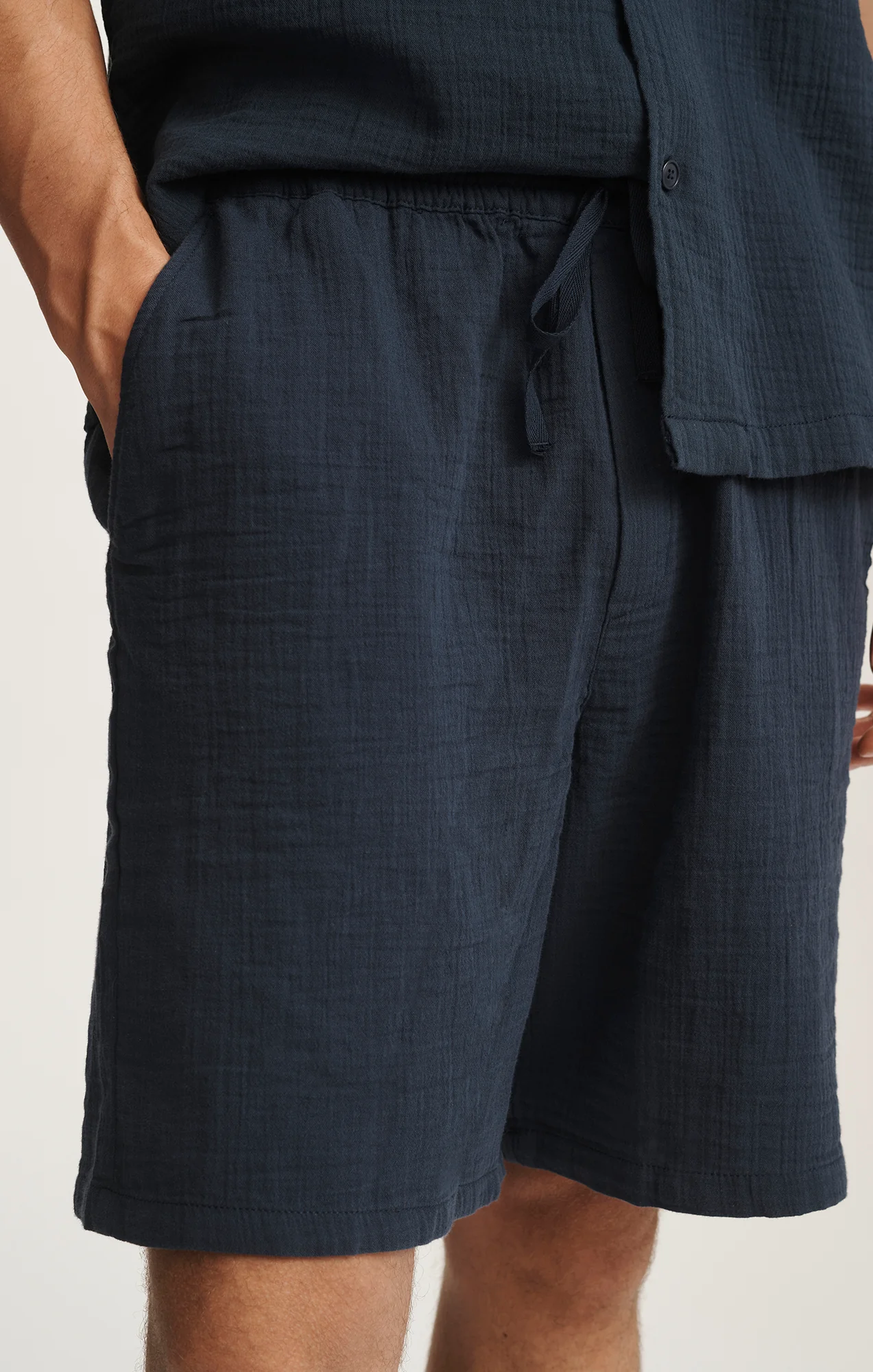 GAUZE SHORTS IN OUTER SPACE - Image 7