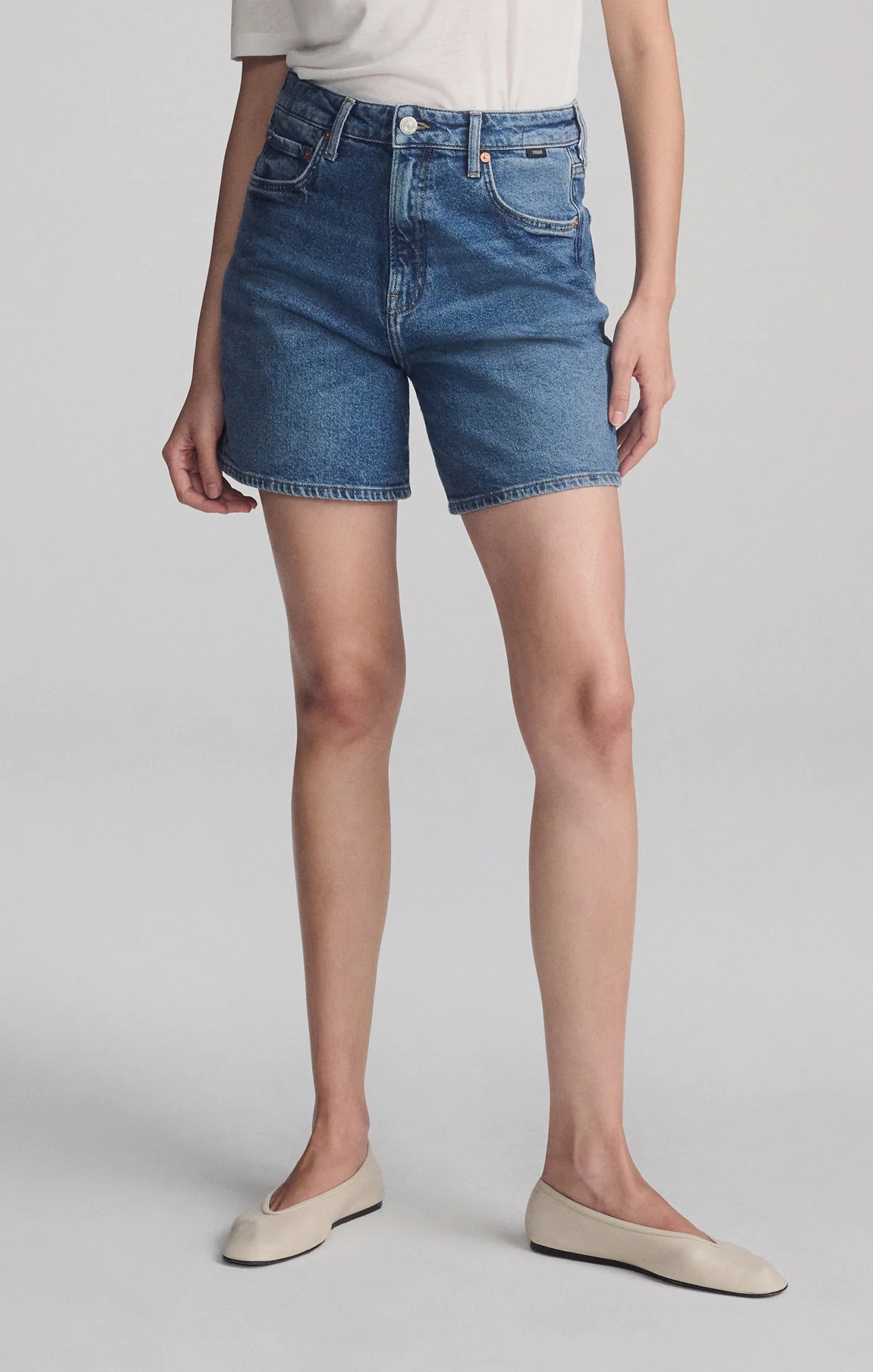 HEIDI LONG SHORTS IN DARK 90'S - Image 3