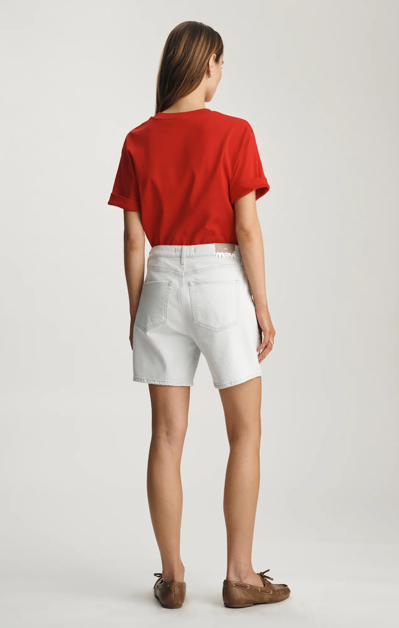 HEIDI LONG SHORTS IN LIGHT SKY CLASSIC BLUE - Image 2