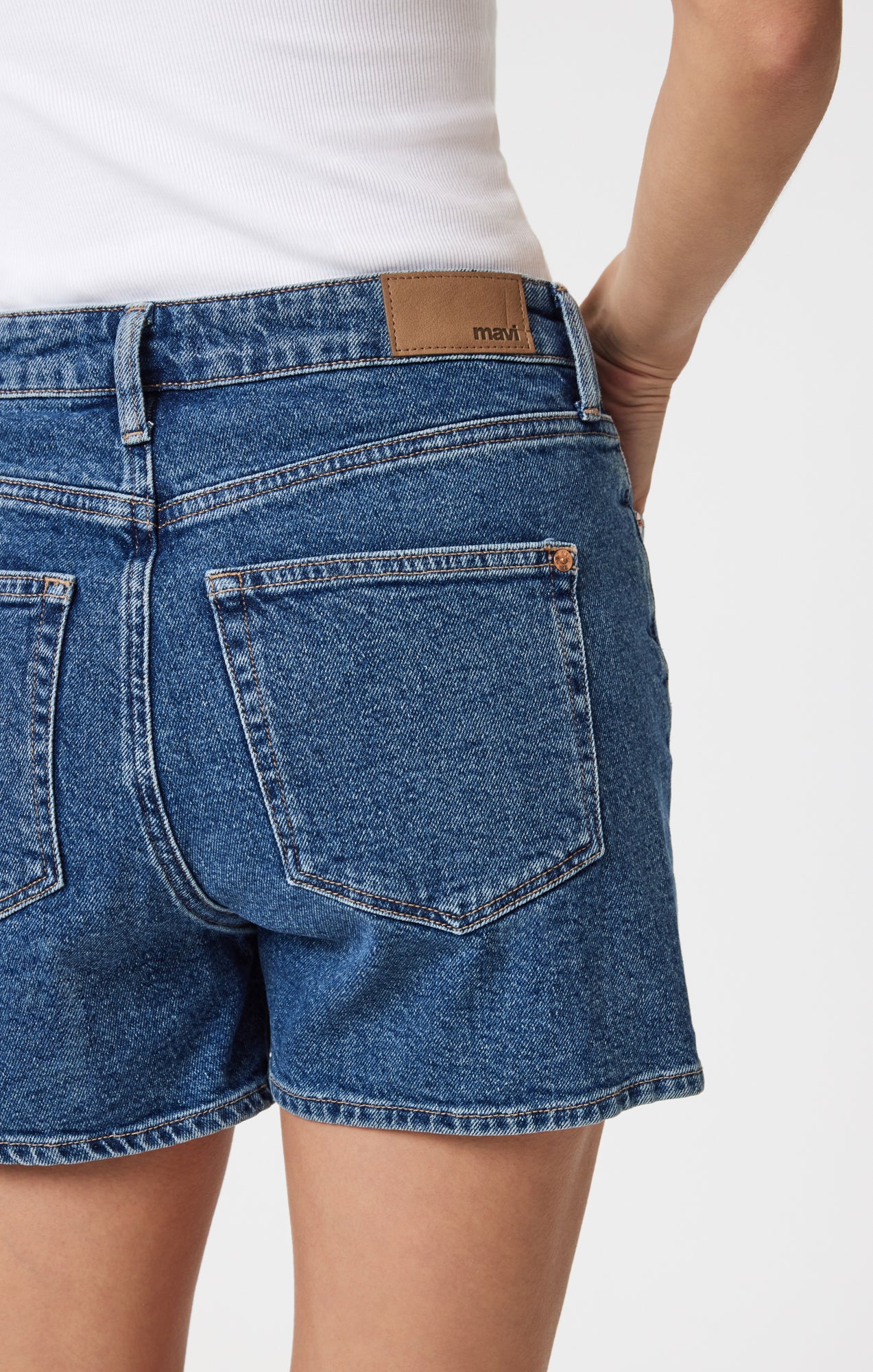 HEIDI SHORTS IN DARK SHADED 90's - Image 5