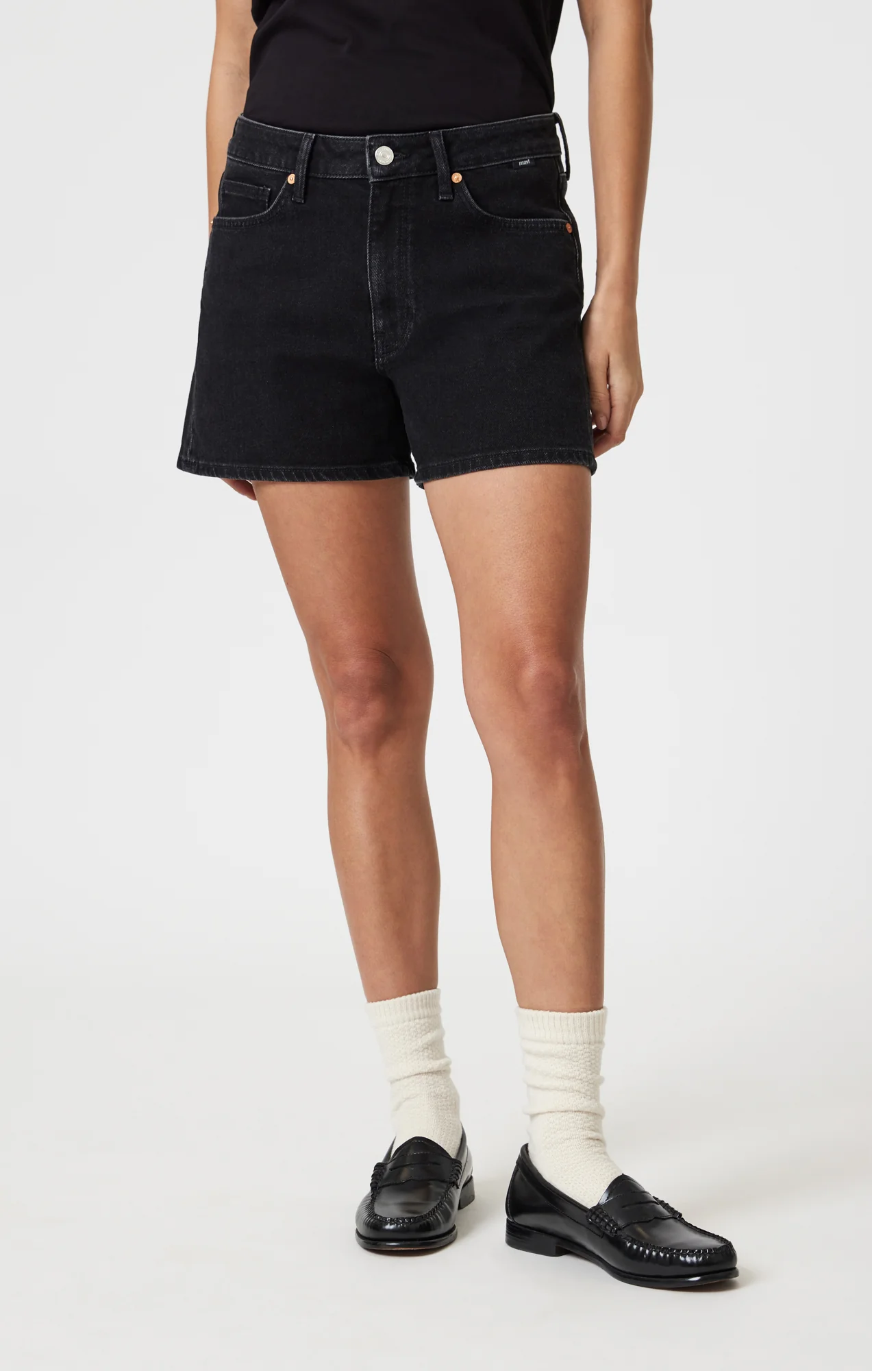 HEIDI SHORTS IN DARK SMOKE 90'S - Image 6