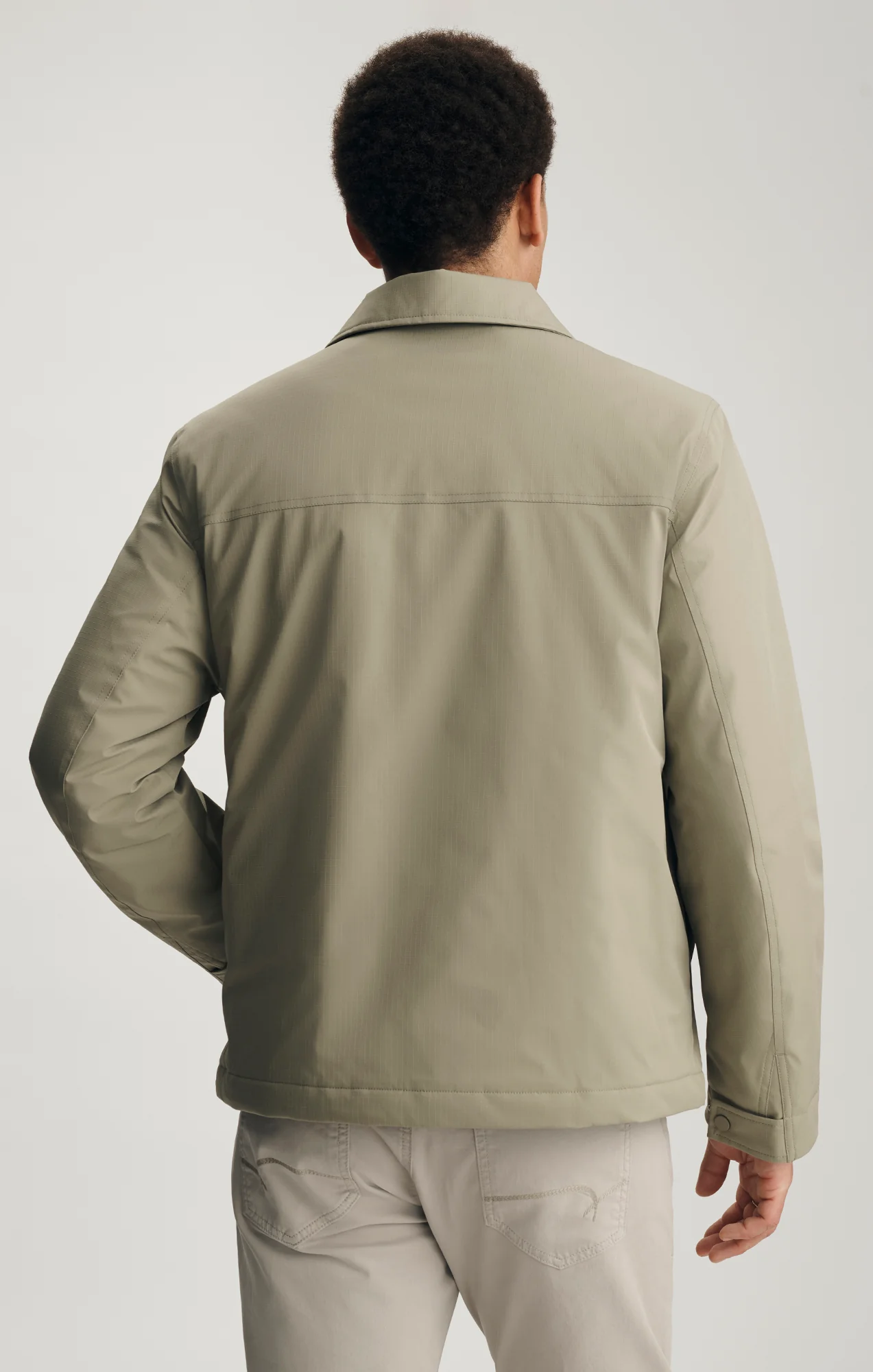 PADDED COACHES JACKET IN OVERLAND TREK - Image 2