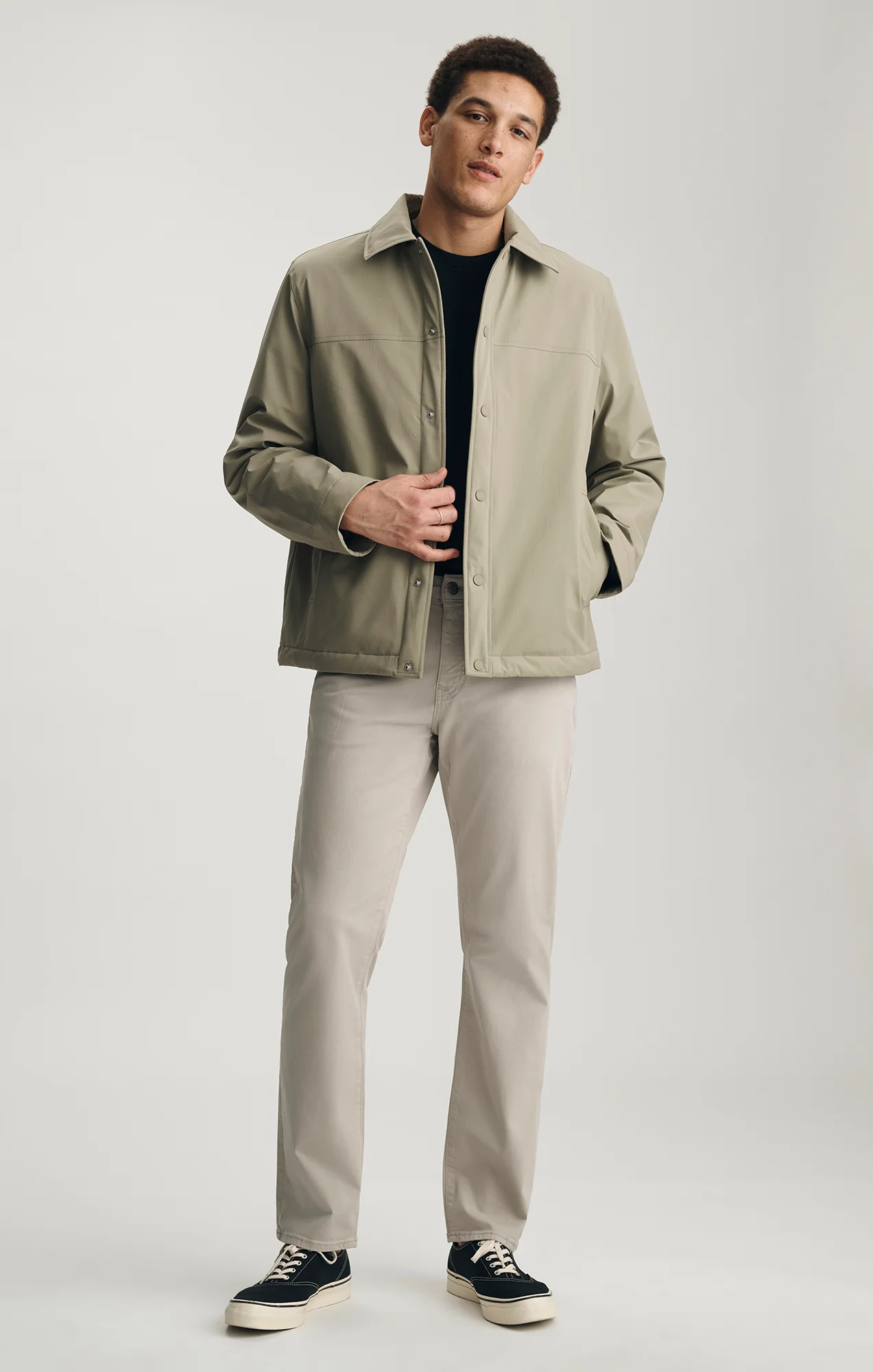 PADDED COACHES JACKET IN OVERLAND TREK - Image 5