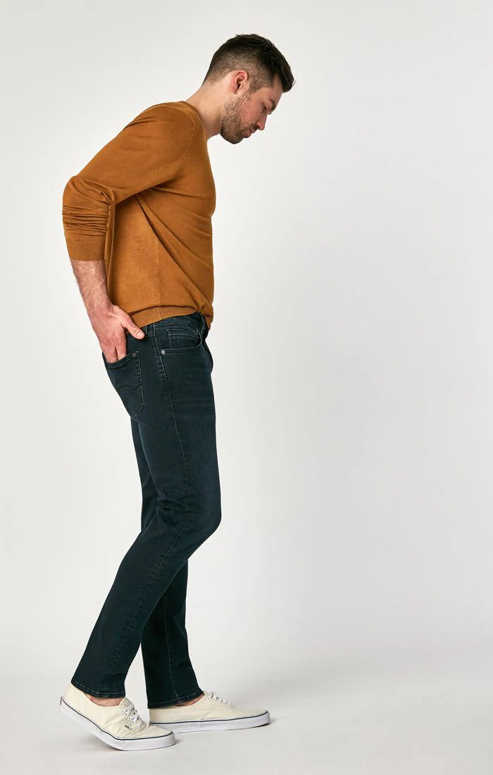JAKE SLIM LEG IN DEEP BLUE BLACK WILLIAMSBURG - Image 2