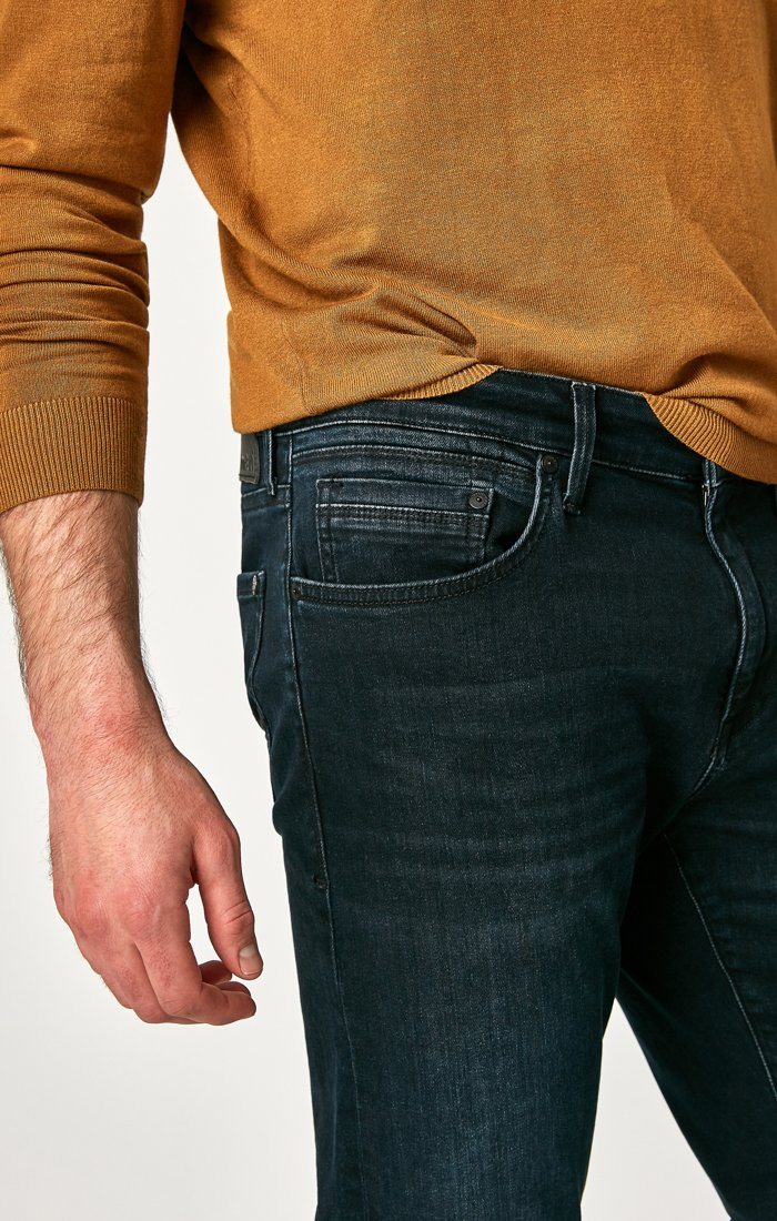 JAKE SLIM LEG IN DEEP BLUE BLACK WILLIAMSBURG - Image 5