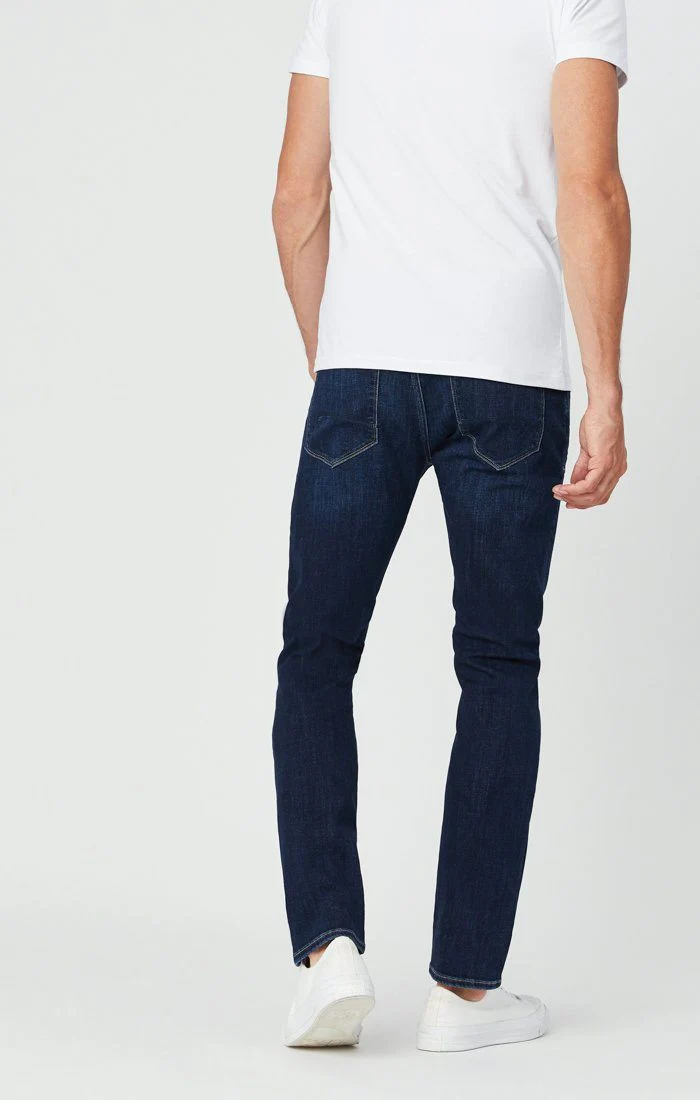 JAKE SLIM LEG JEANS IN DEEP FEATHER BLUE - Image 3