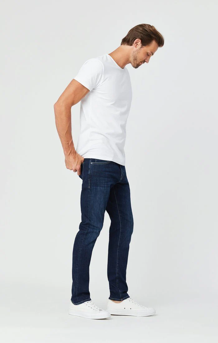 JAKE SLIM LEG JEANS IN DEEP FEATHER BLUE - Image 7