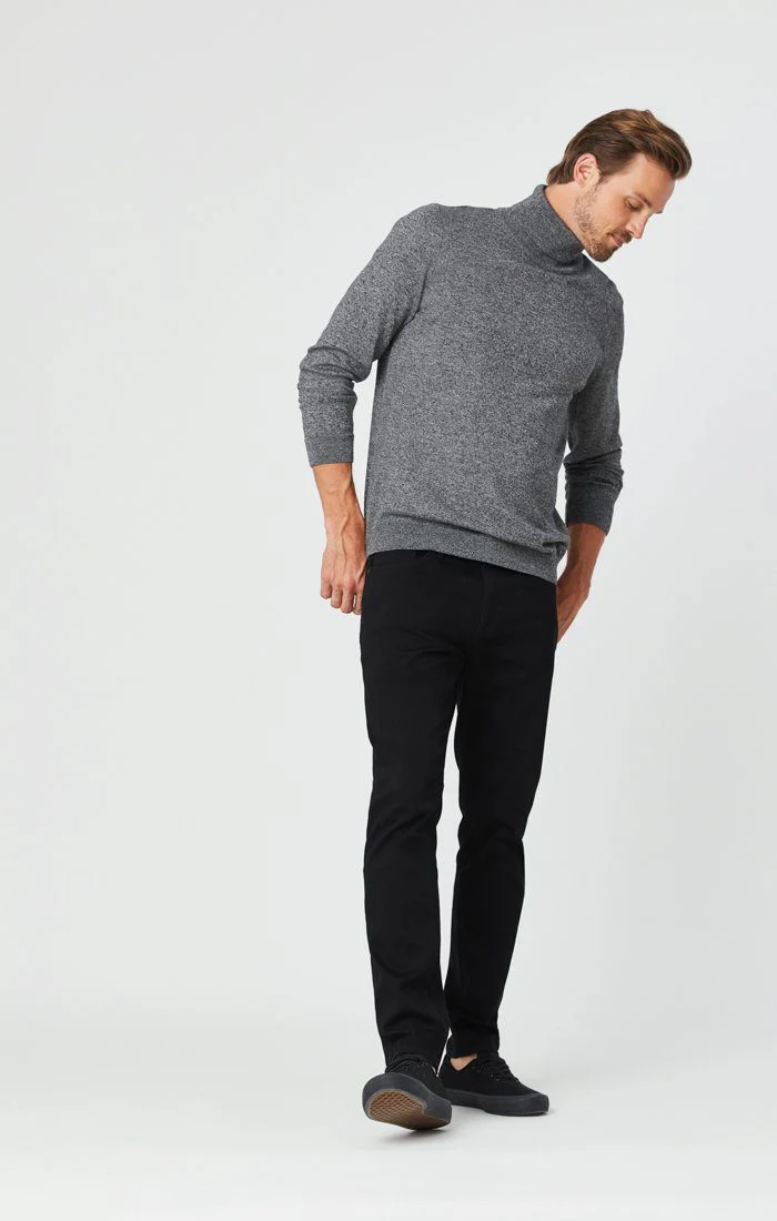 JAKE SLIM LEG JEANS IN DOUBLE BLACK SUPERMOVE - Image 3