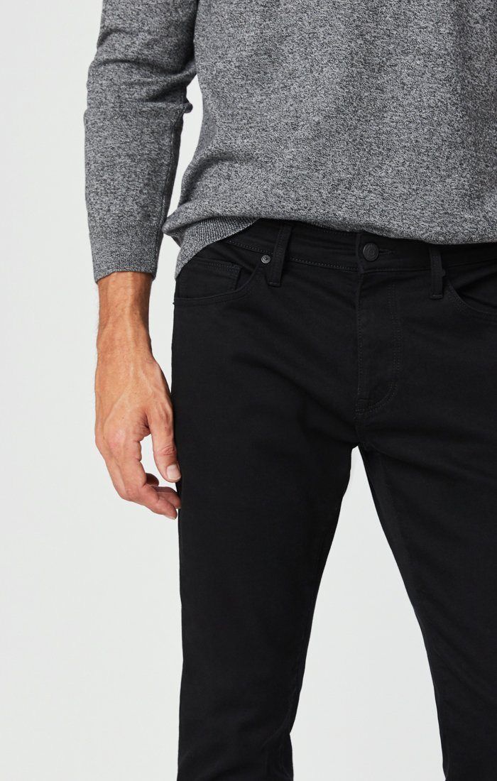 JAKE SLIM LEG JEANS IN DOUBLE BLACK SUPERMOVE - Image 7